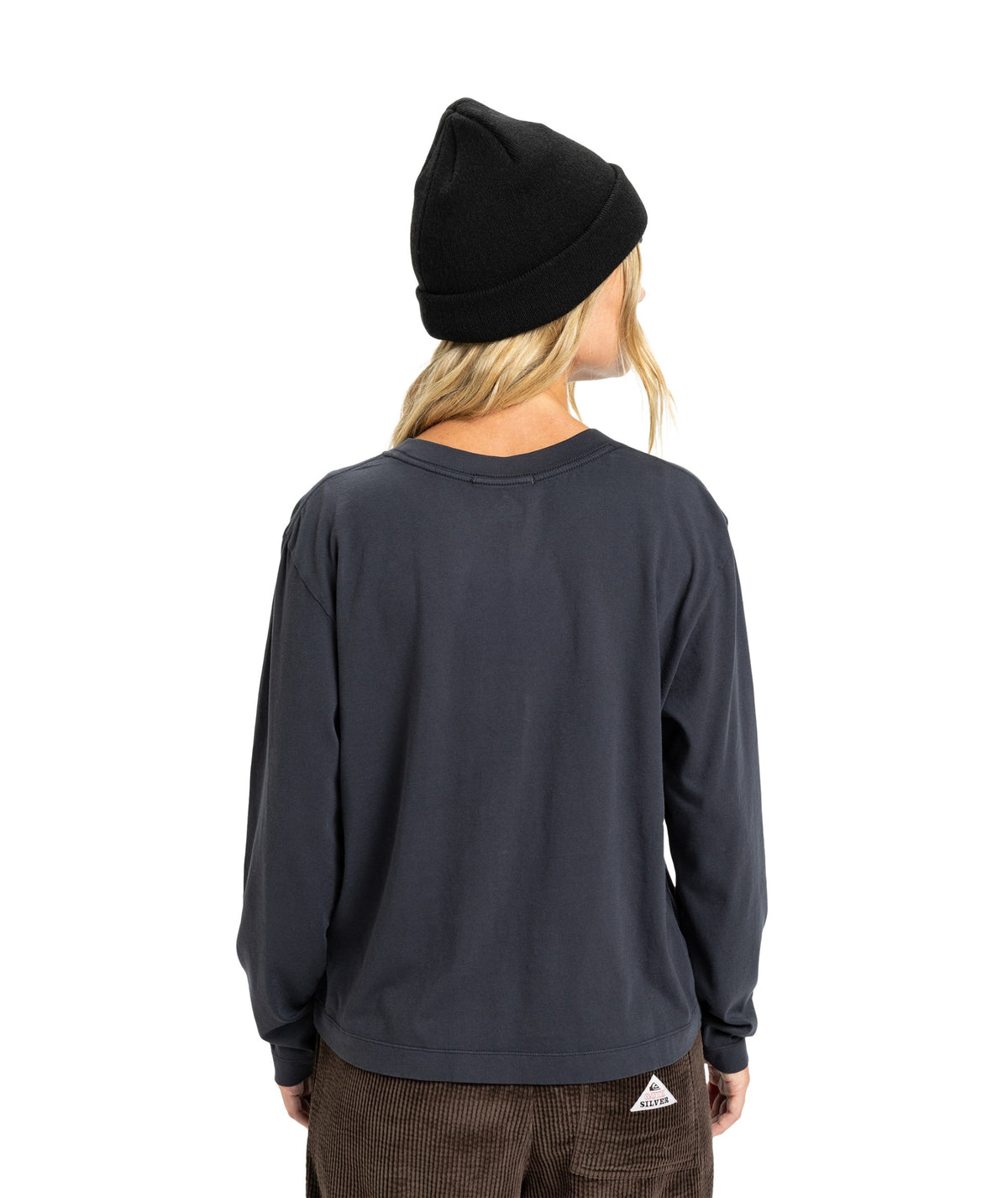 ESSENTIAL LS TEE - TARMAC
