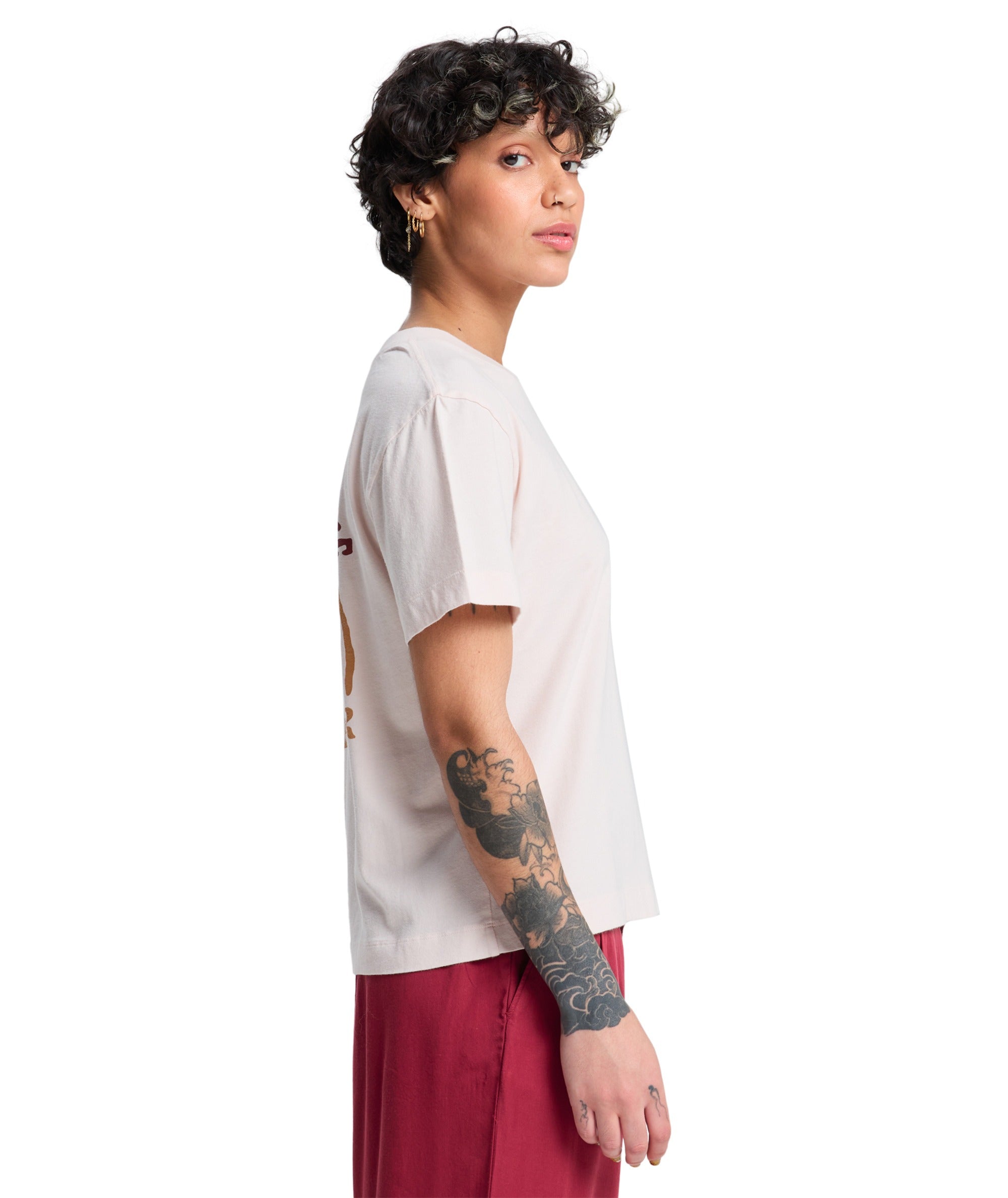 STANDARD SS TEE - ROSEWATER