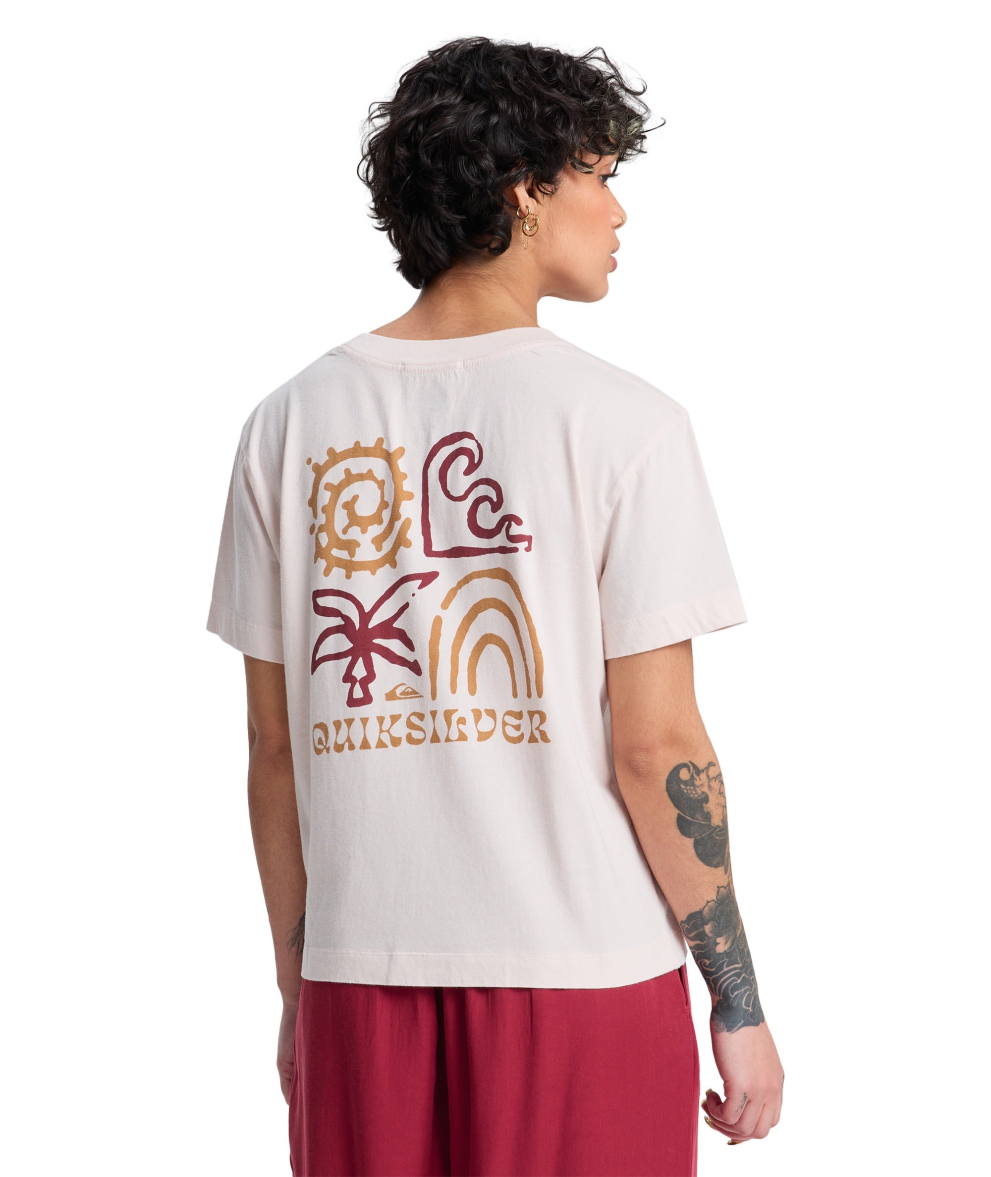 STANDARD SS TEE - ROSEWATER