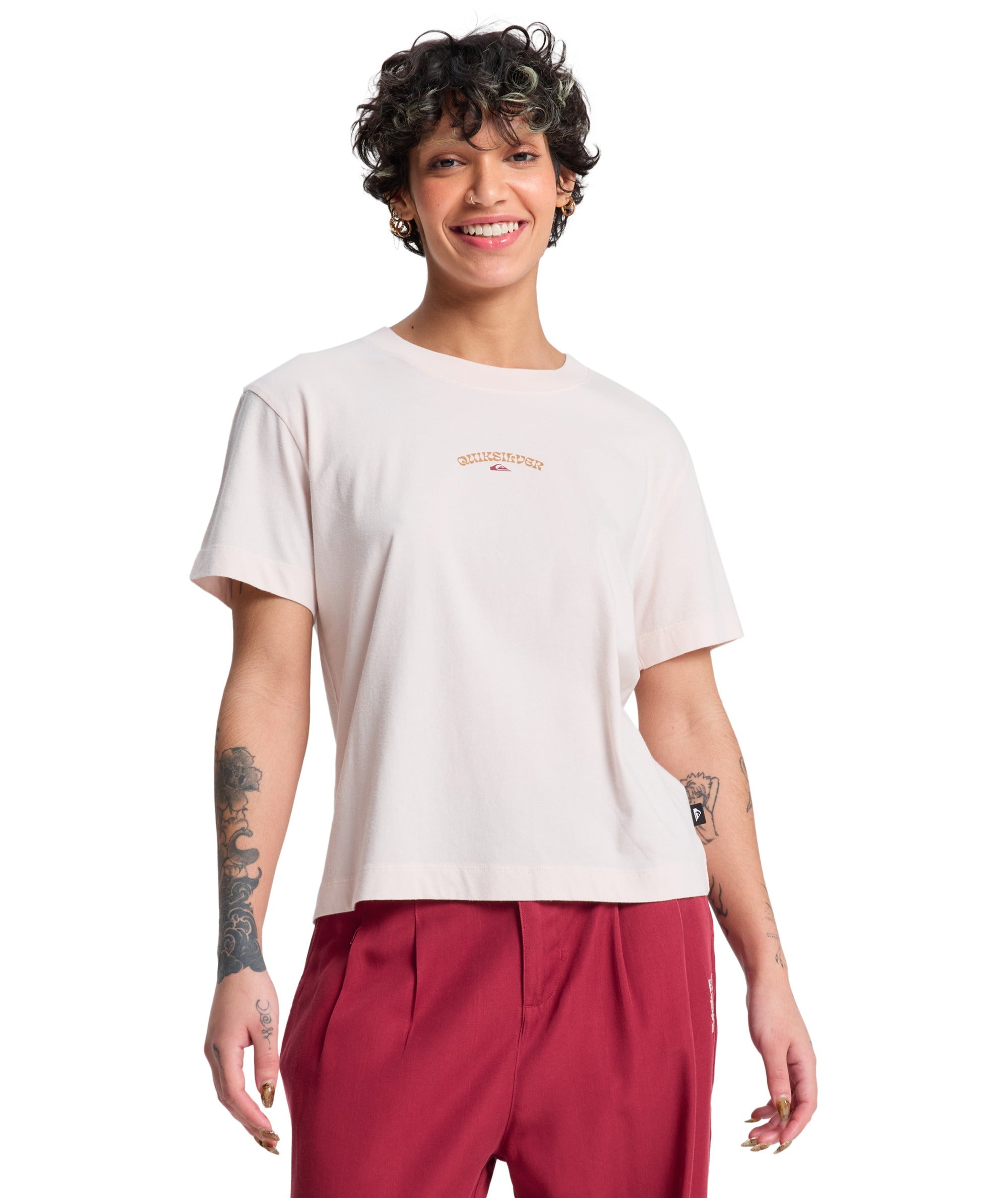 STANDARD SS TEE - ROSEWATER