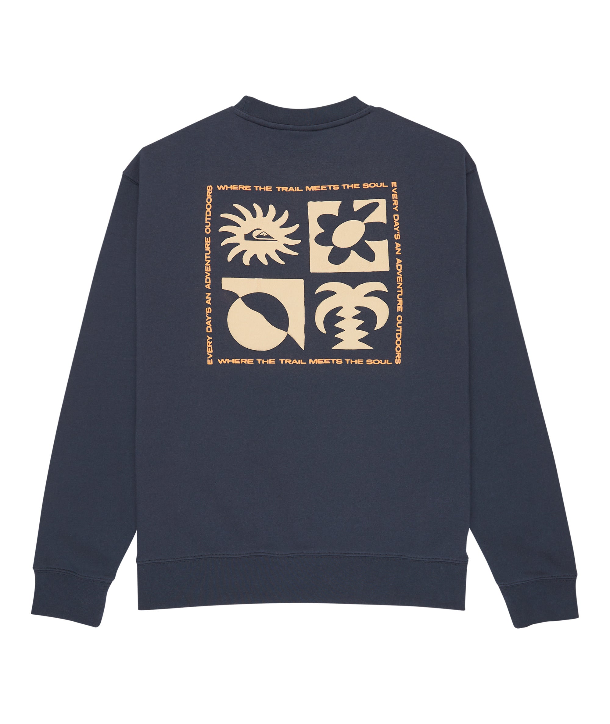 SALT WATER GRAPHIC CREW - DEEP NAVY