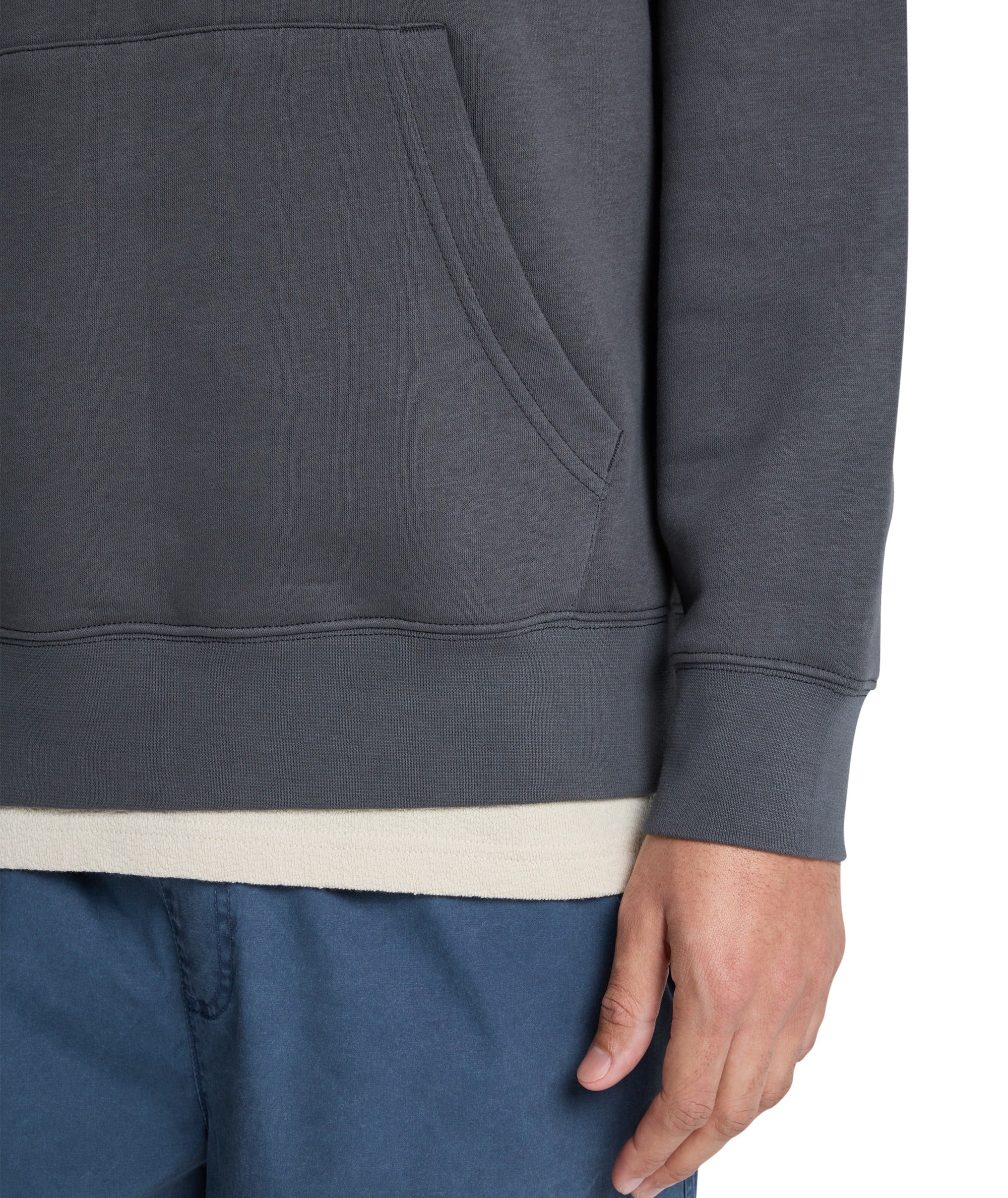 SALT WATER GRAPHIC HOODIE - IRON GATE