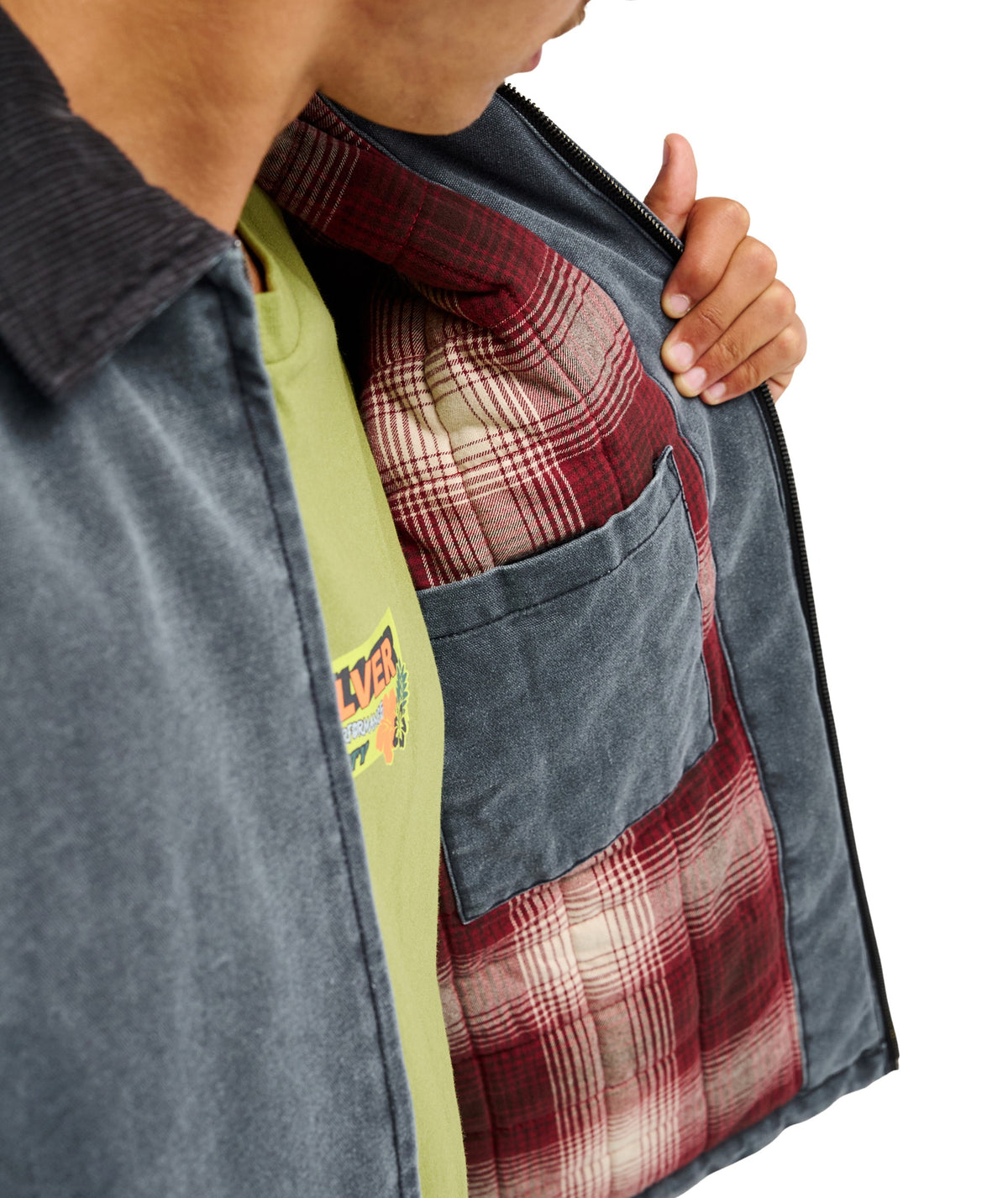 SHAPER PAD JKT LINED - BLACK