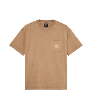 GUANA WASHED SS TEE - PINE BARK
