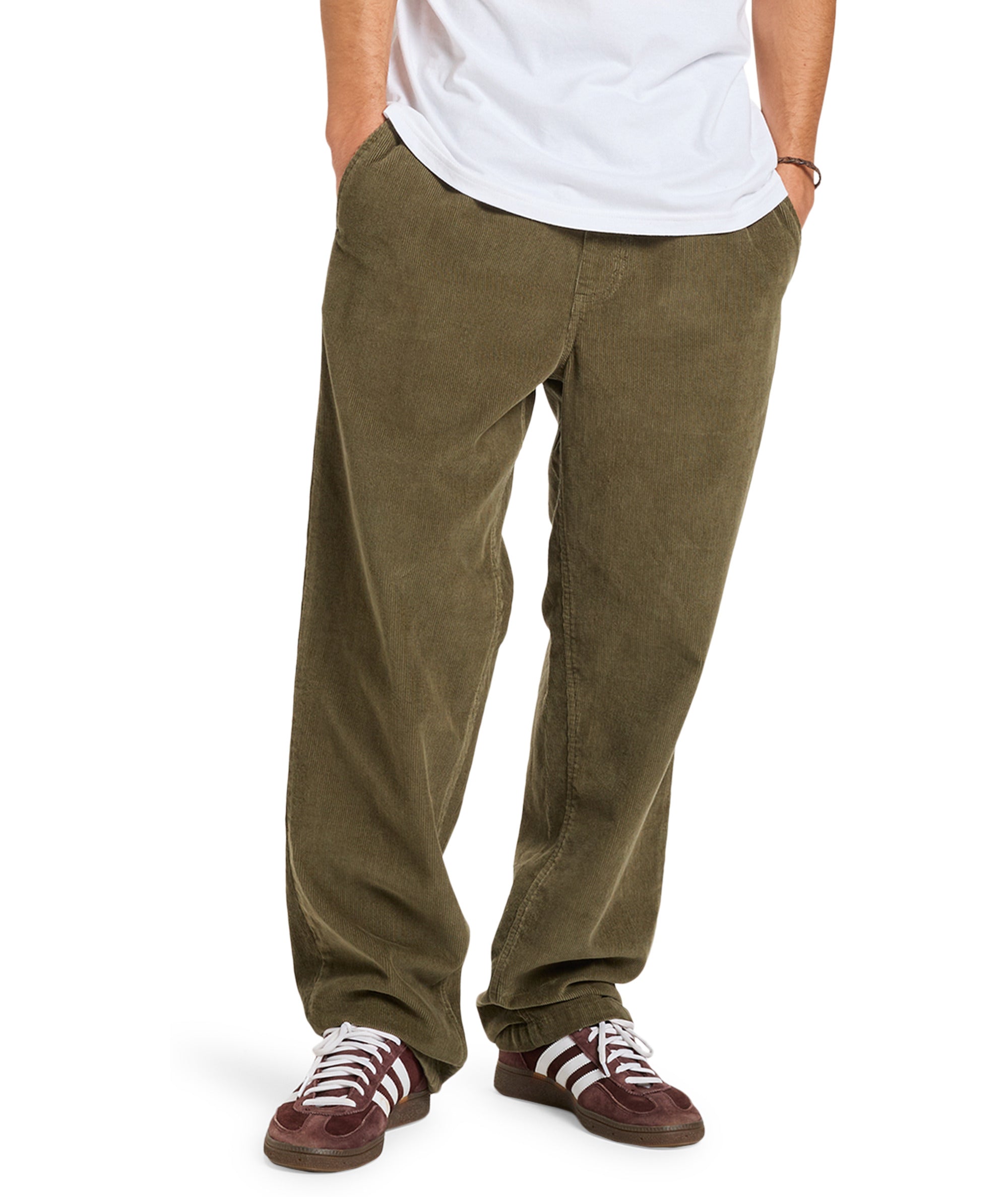TAXER REGULAR CORD PANT - GRAPELEAF