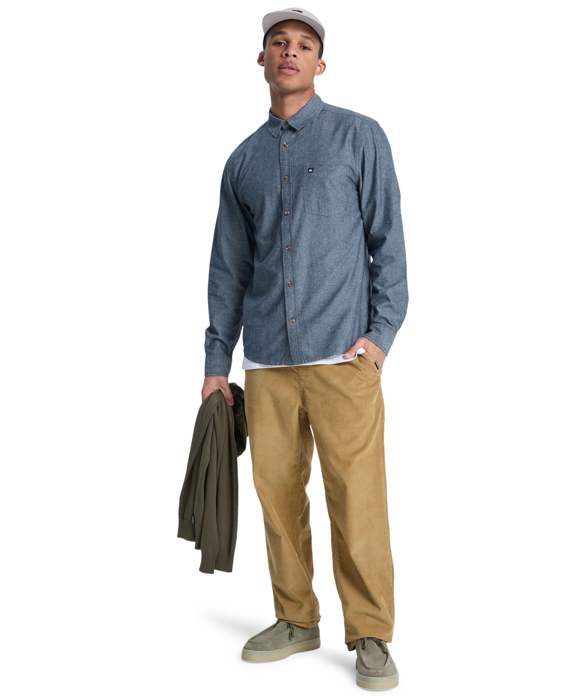 TAXER REGULAR CORD PANT - ELMWOOD