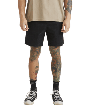 ESCAPE ELASTIC CORD SHORT II - BLACK