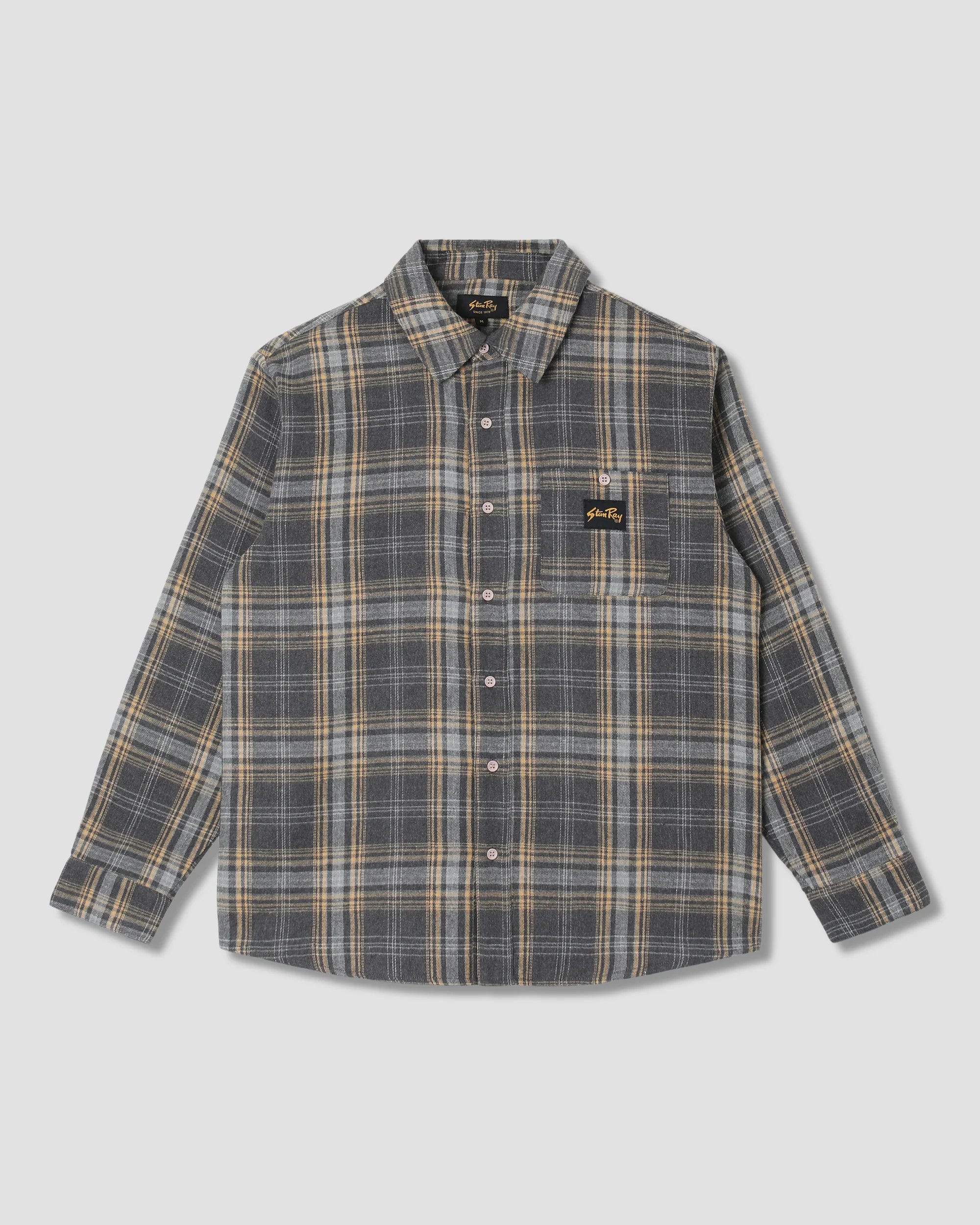 FLANNEL SHIRT - CHARCOAL PLAID