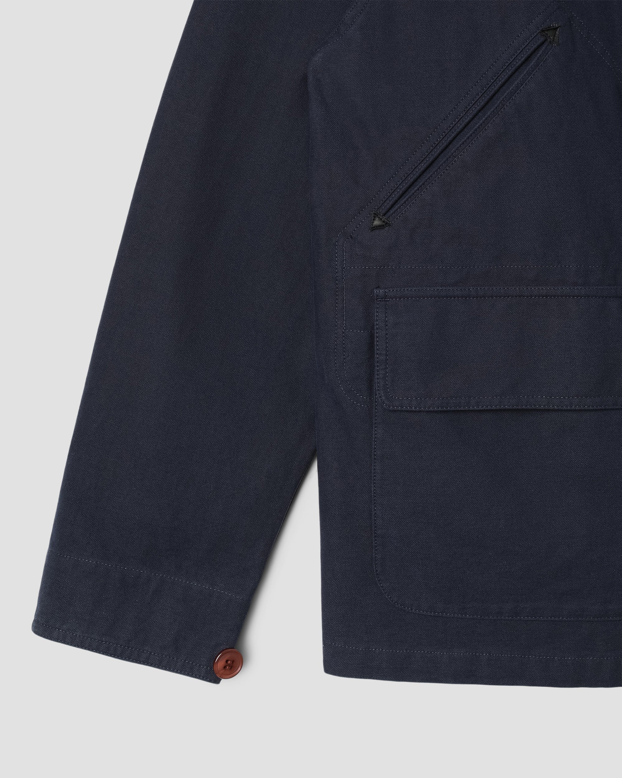 HUNTERS JACKET - NAVY HEATHER