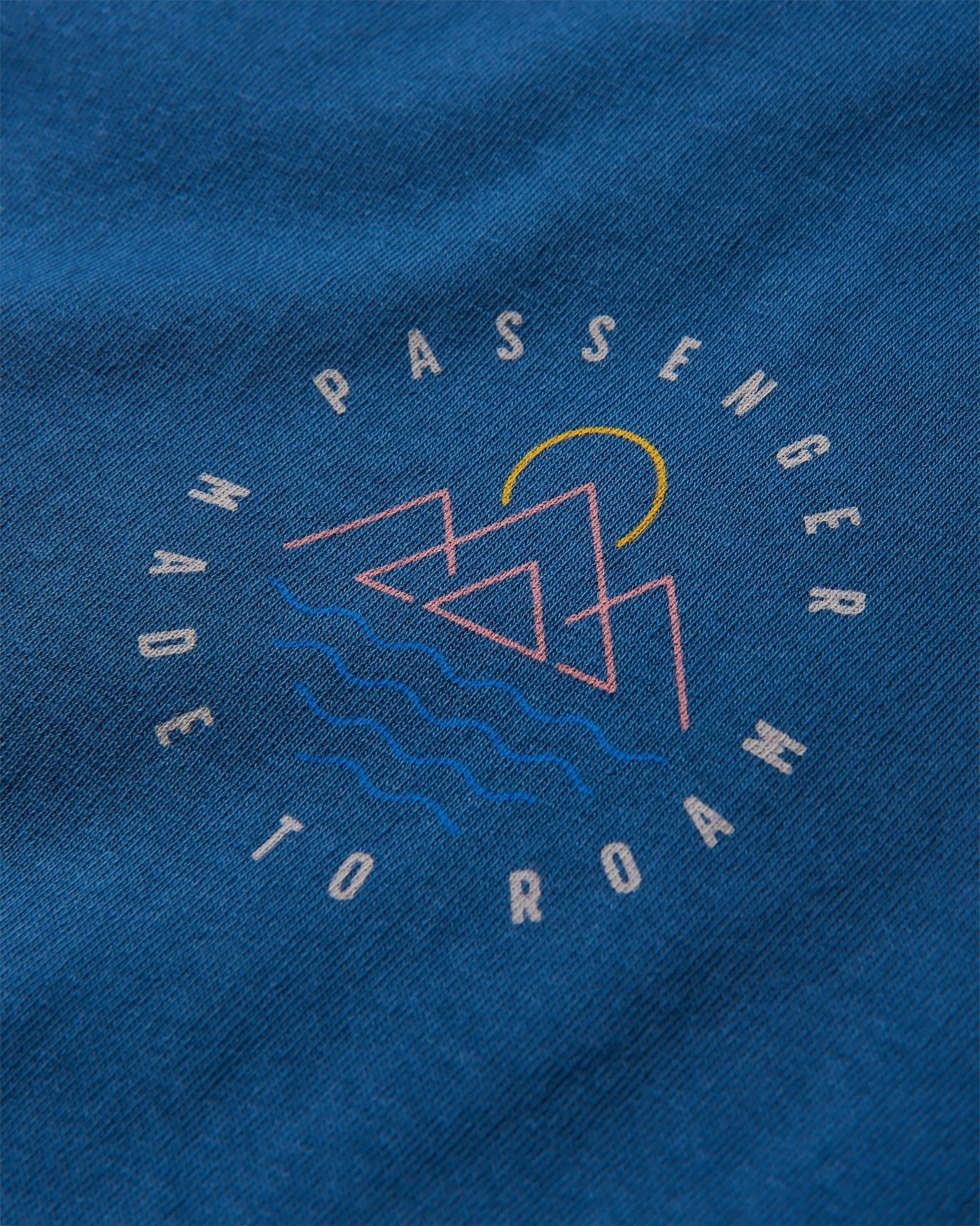 Escapism Recycled Cotton T-Shirt Dark Denim