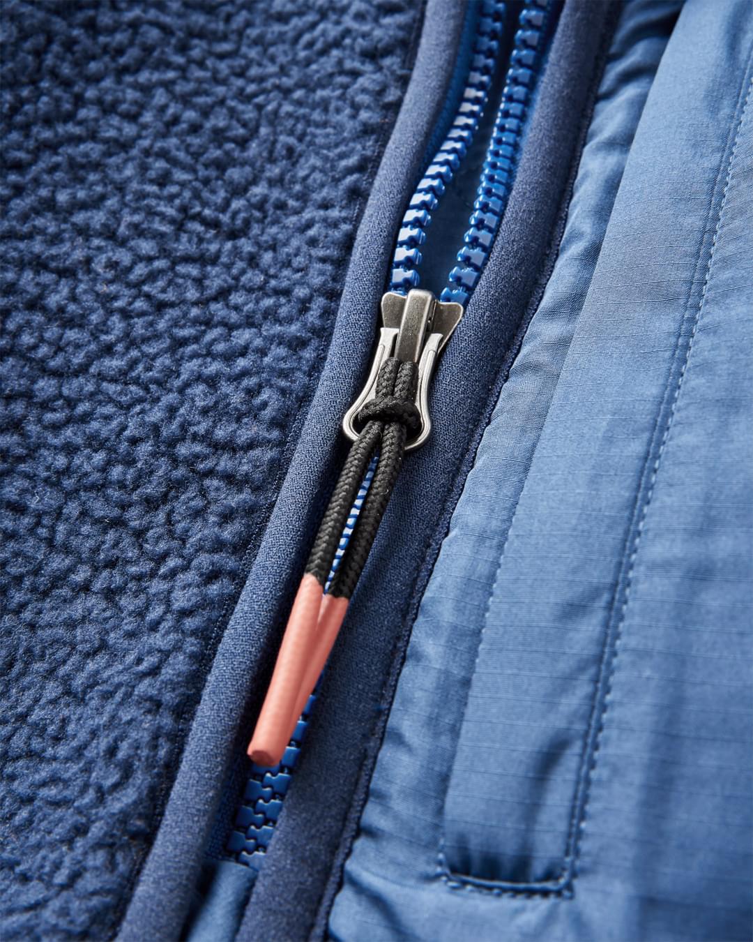 Offgrid 1/2 Zip Recycled Sherpa Fleece - Rich Navy