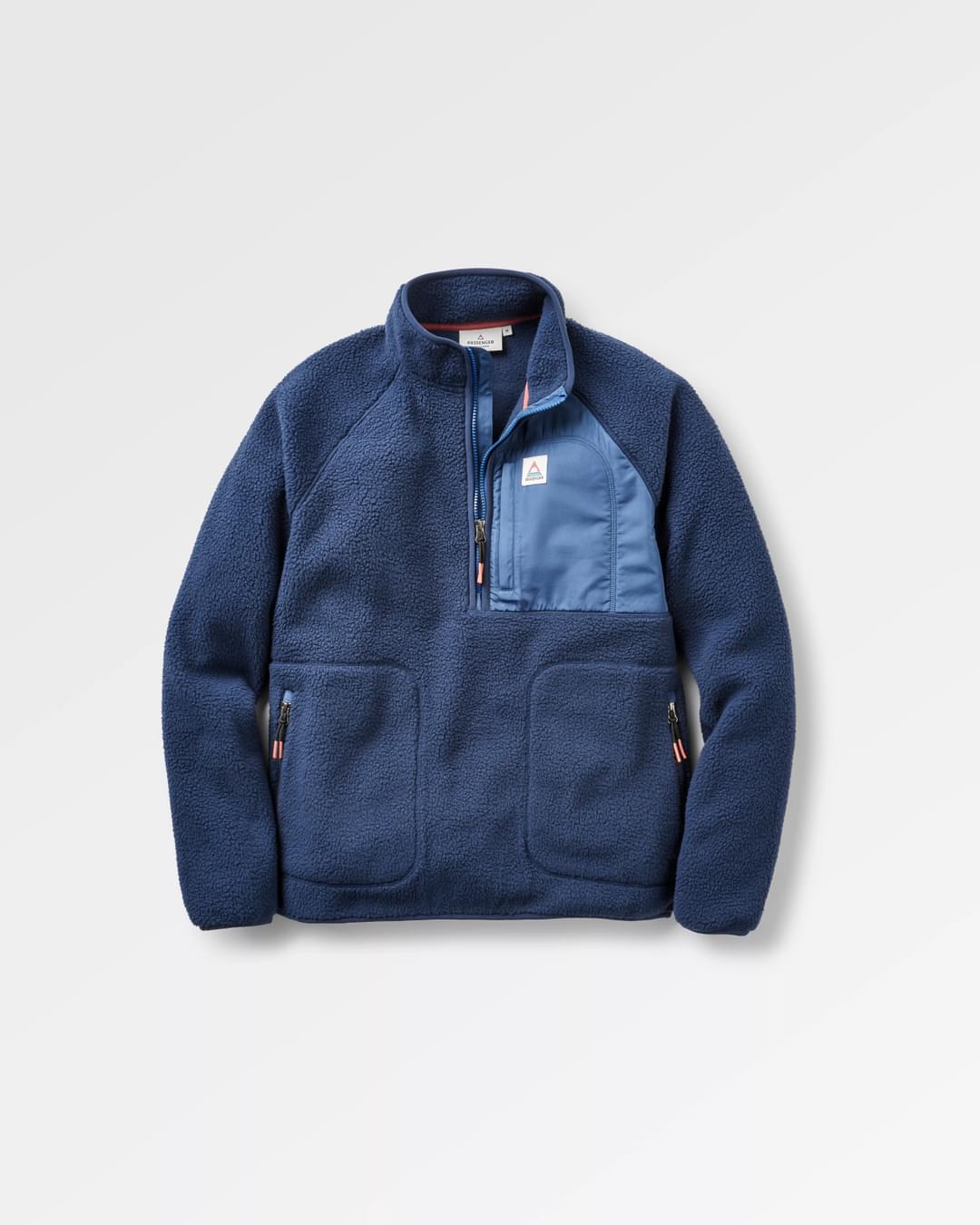 Offgrid 1/2 Zip Recycled Sherpa Fleece - Rich Navy