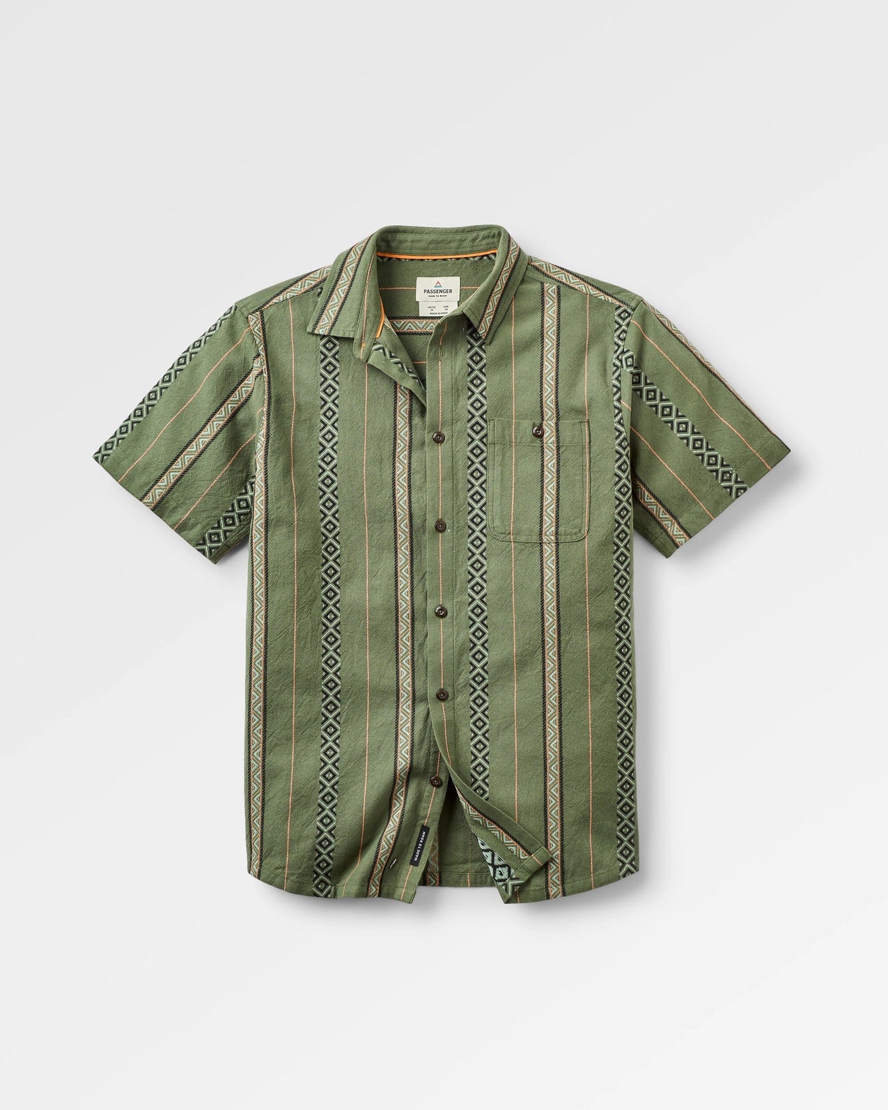 Chill Textured Organic Cotton Short Sleeve Shirt