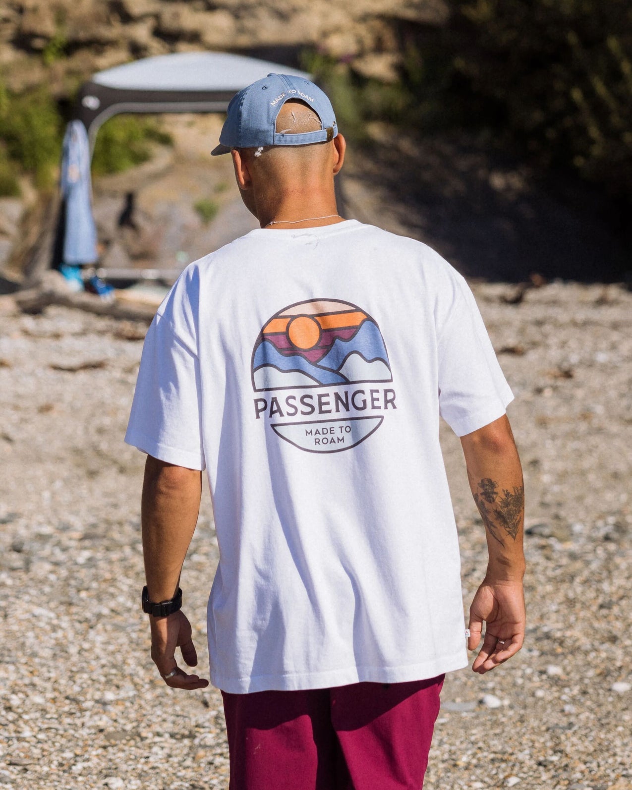 Laidback Recycled Cotton Relaxed Fit T-Shirt - White
