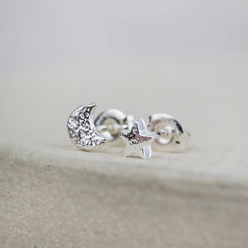 Sterling Silver Mini Studs - Mismatch