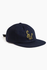Monogram Cap - Navy