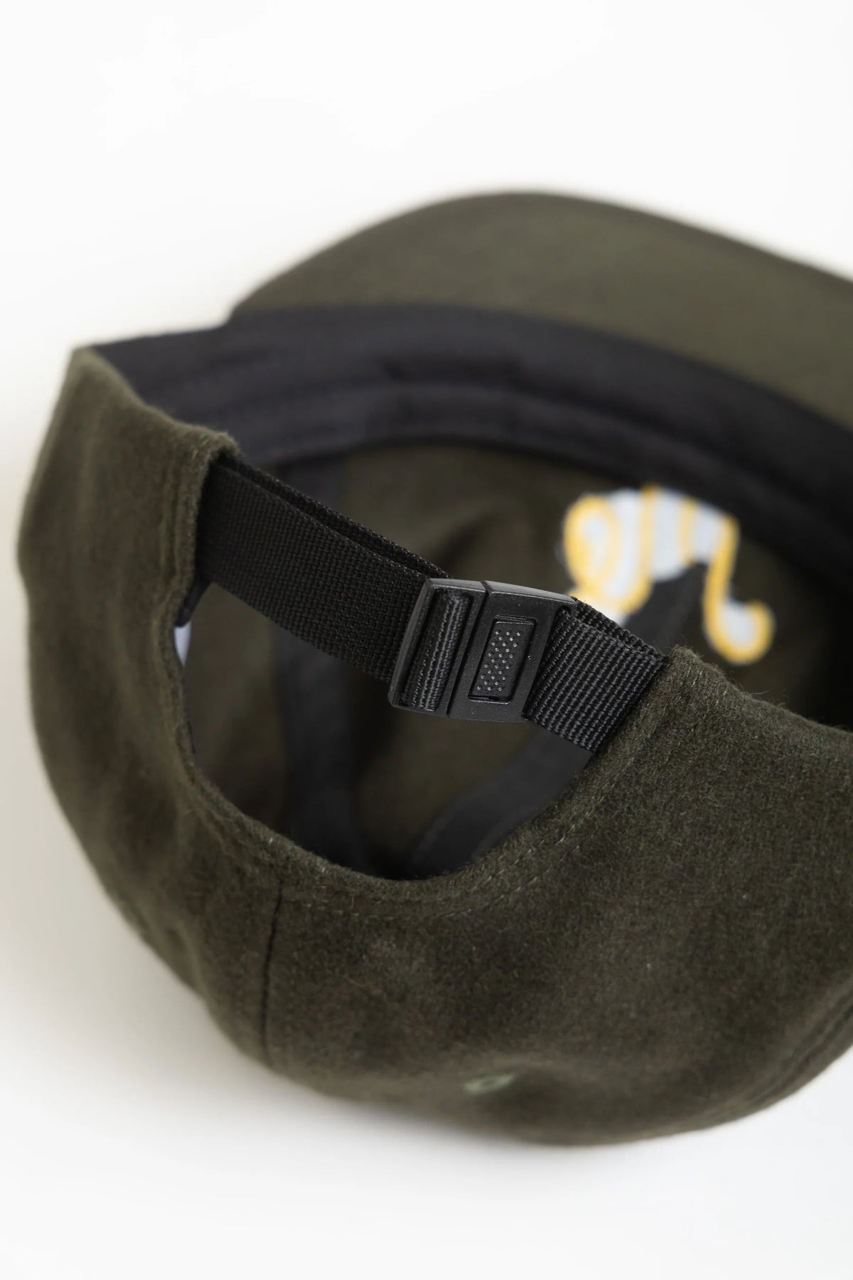 Monogram Cap - Dark Moss