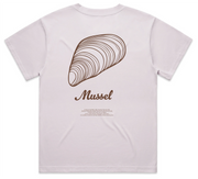 BOXY TEE - MUSSELL