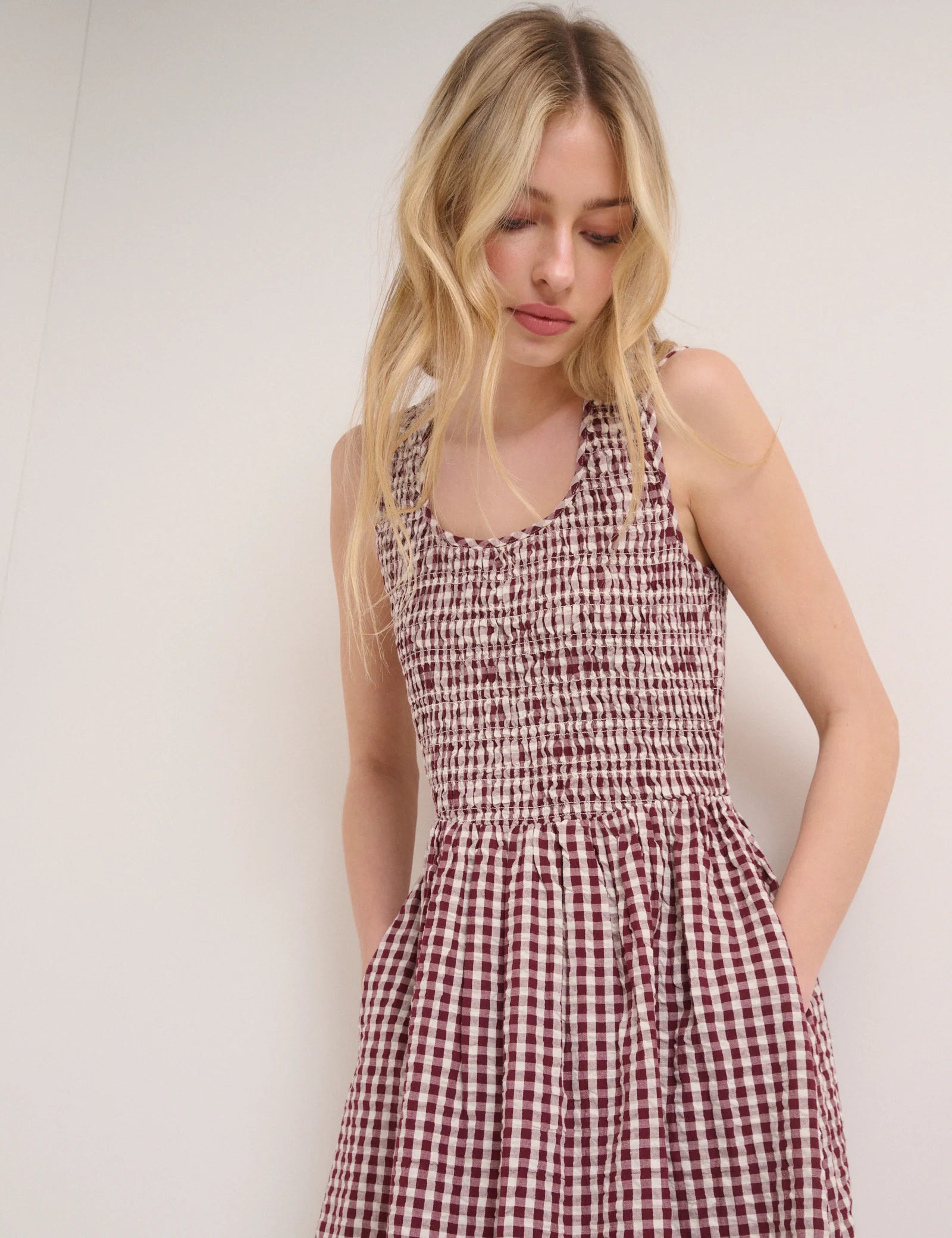 Kinsley Midaxi Dress - Red