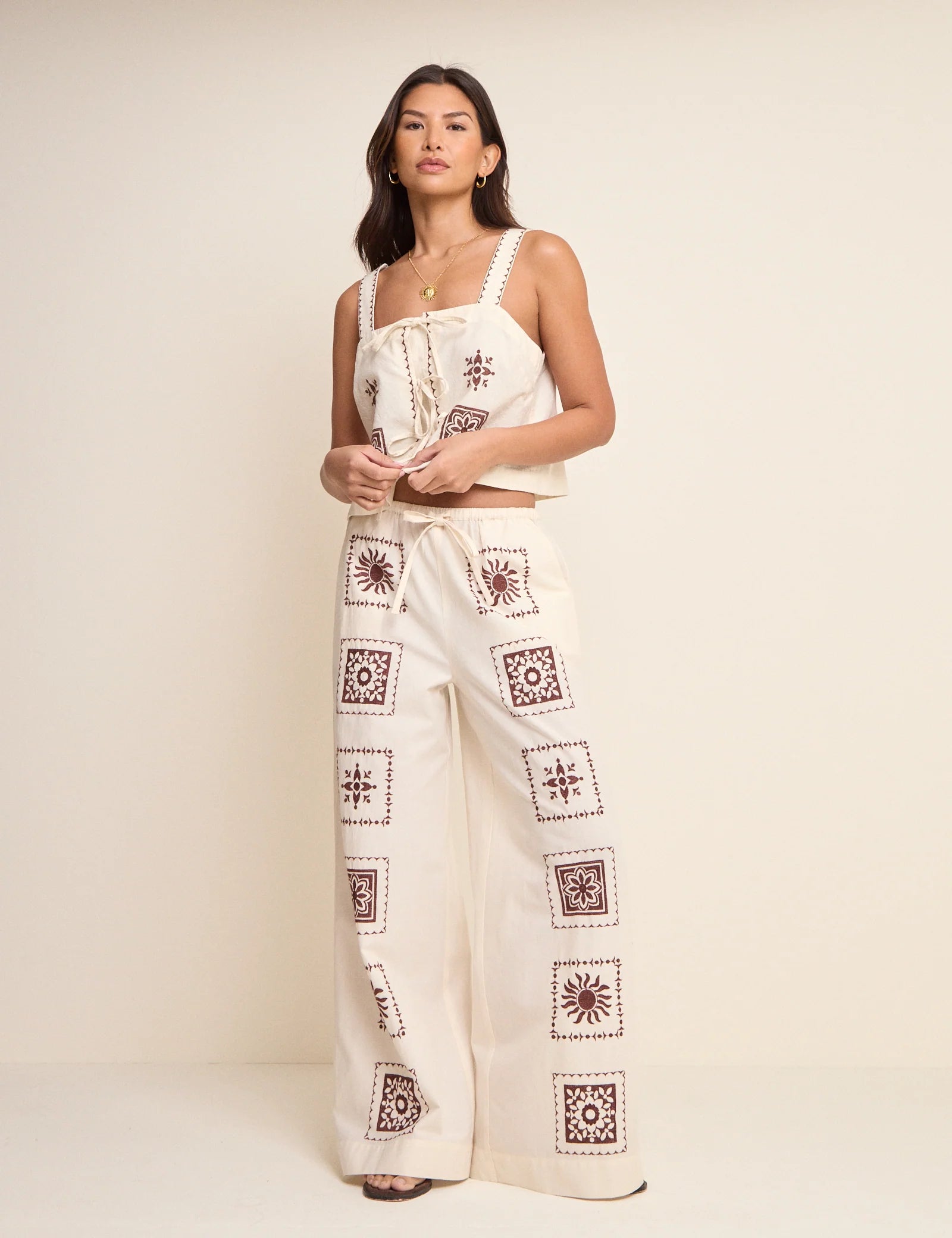 Topaz Trousers - Cream