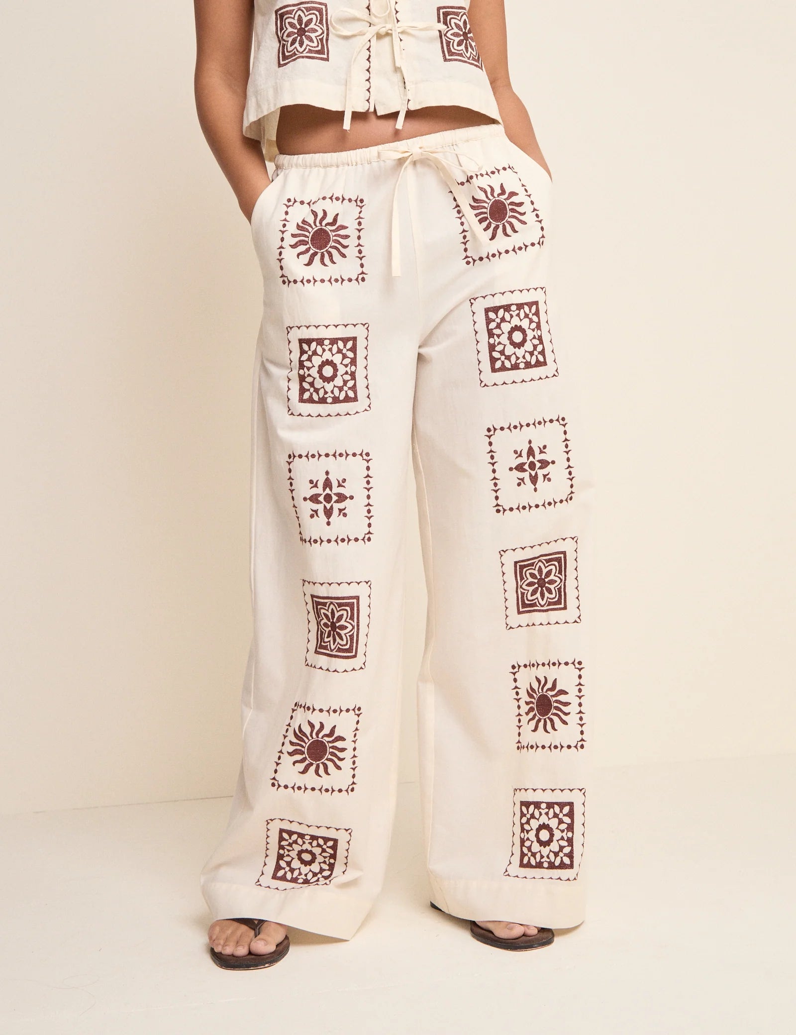 Topaz Trousers - Cream
