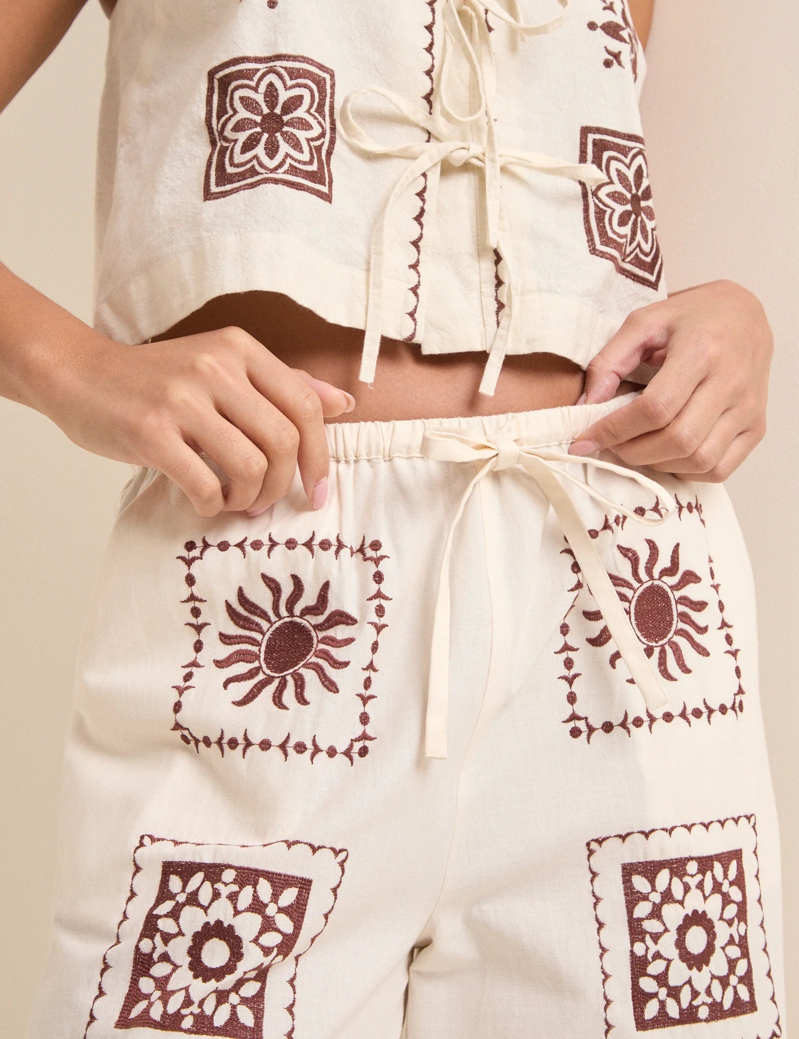 Topaz Trousers - Cream
