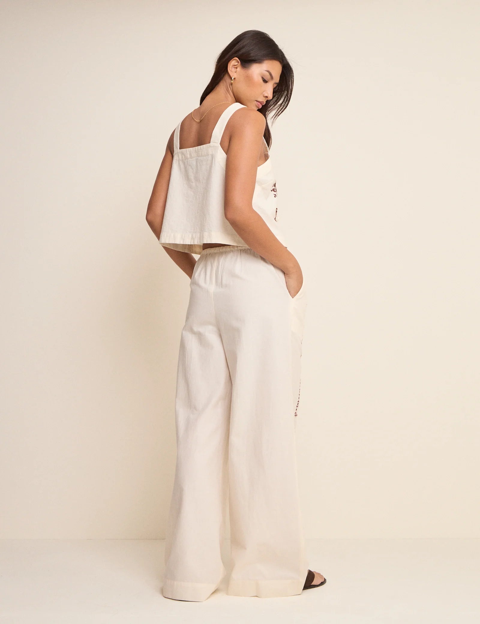 Topaz Trousers - Cream