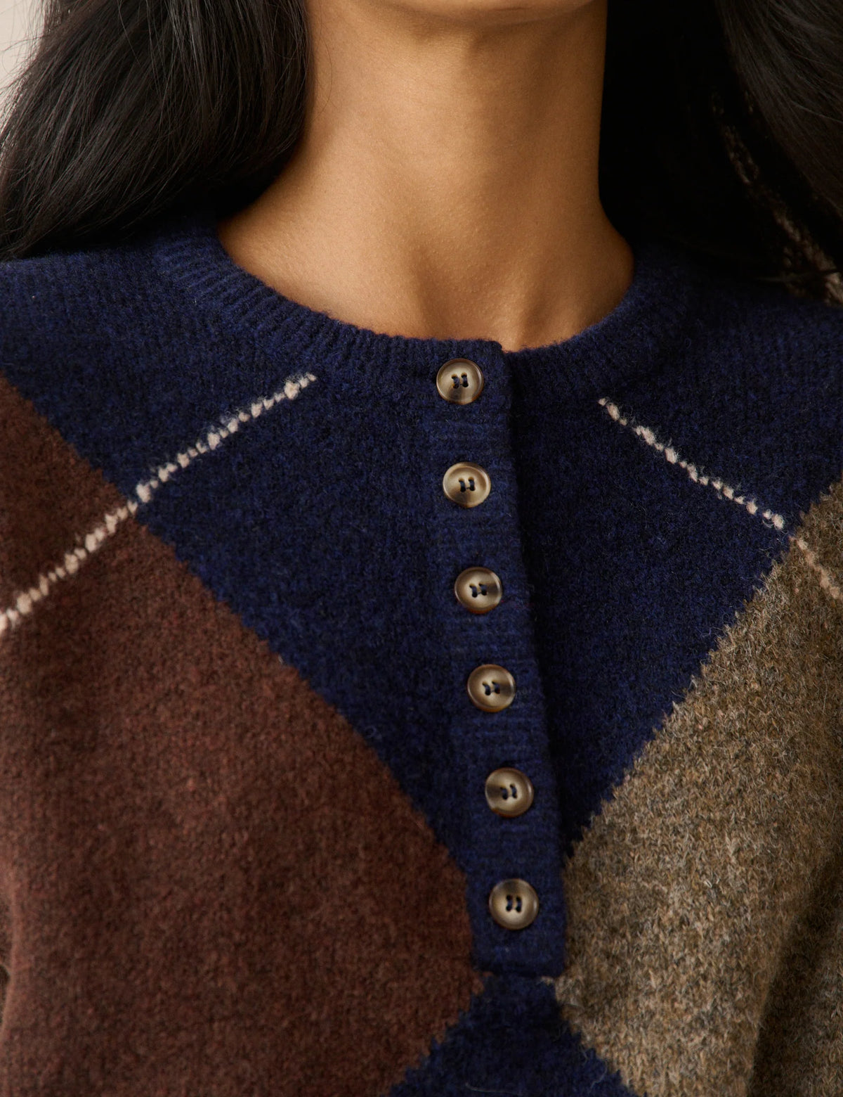 Henley Long Sleeve - Multi