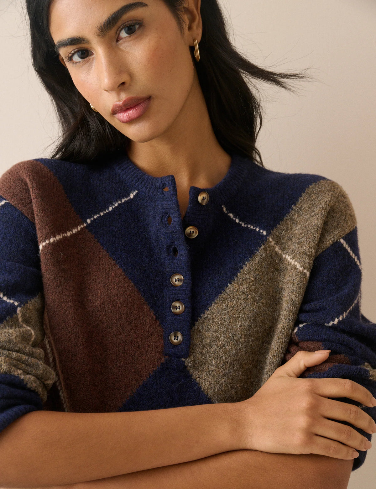 Henley Long Sleeve - Multi
