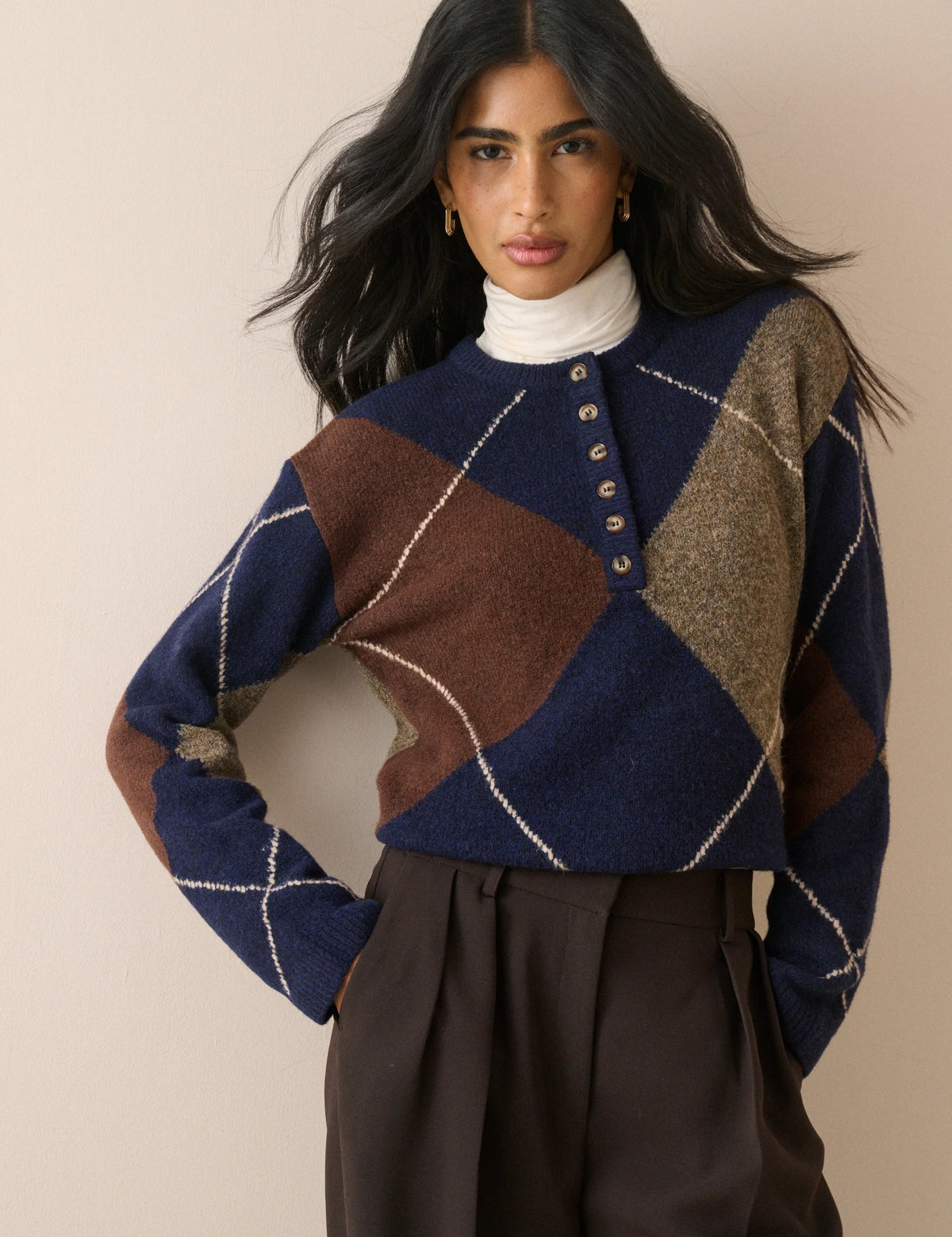 Henley Long Sleeve - Multi