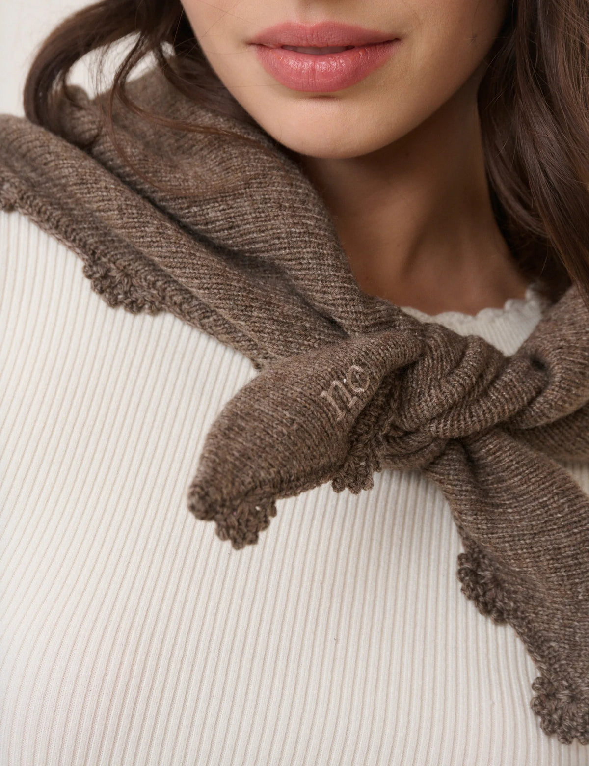 Crochet Triangle Scarf
