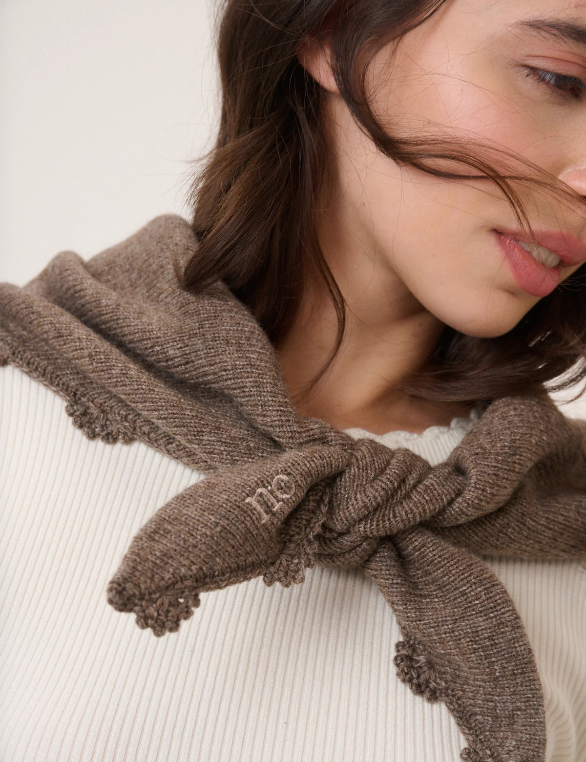 Crochet Triangle Scarf