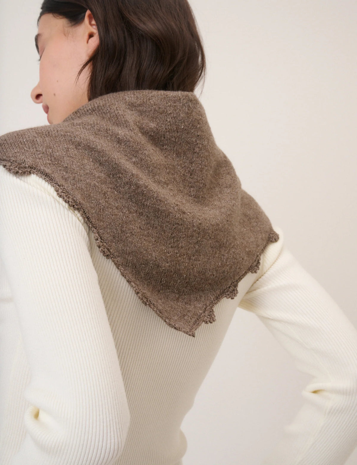 Crochet Triangle Scarf