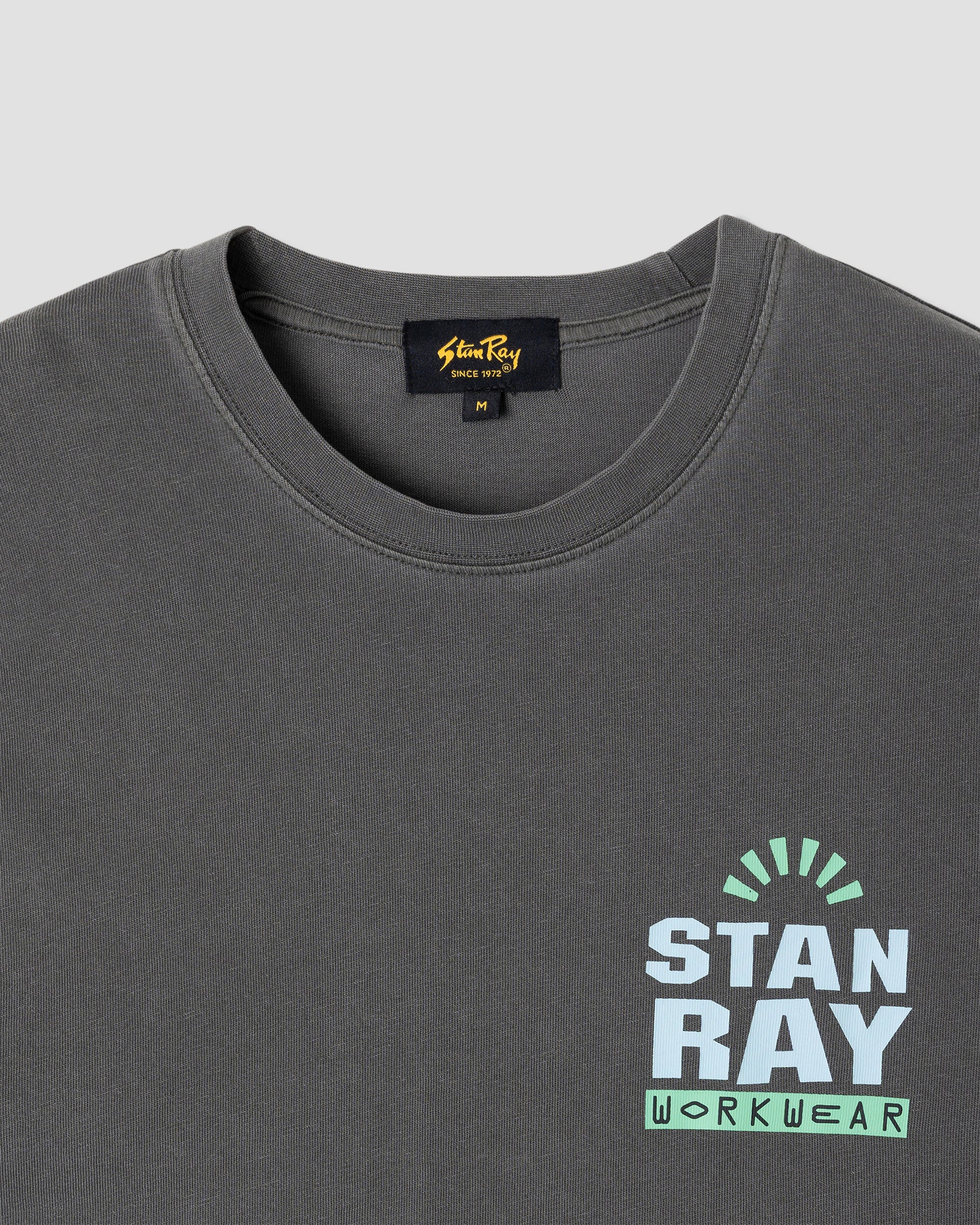 REG TEE - WASHED BLACK