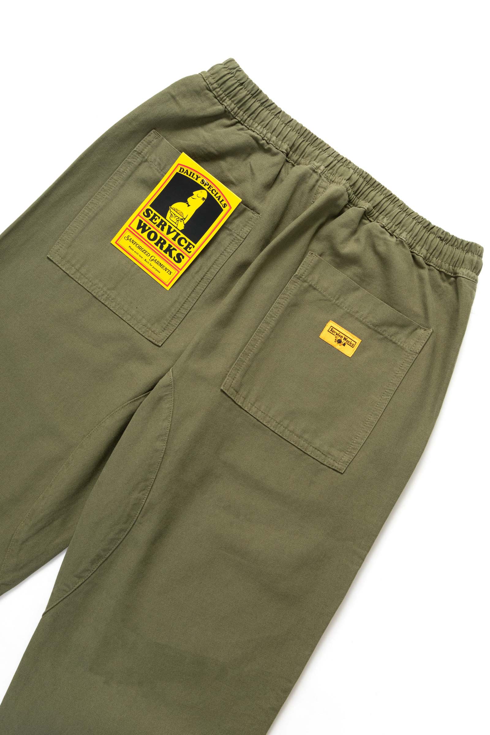 Classic Chef Pants - Olive