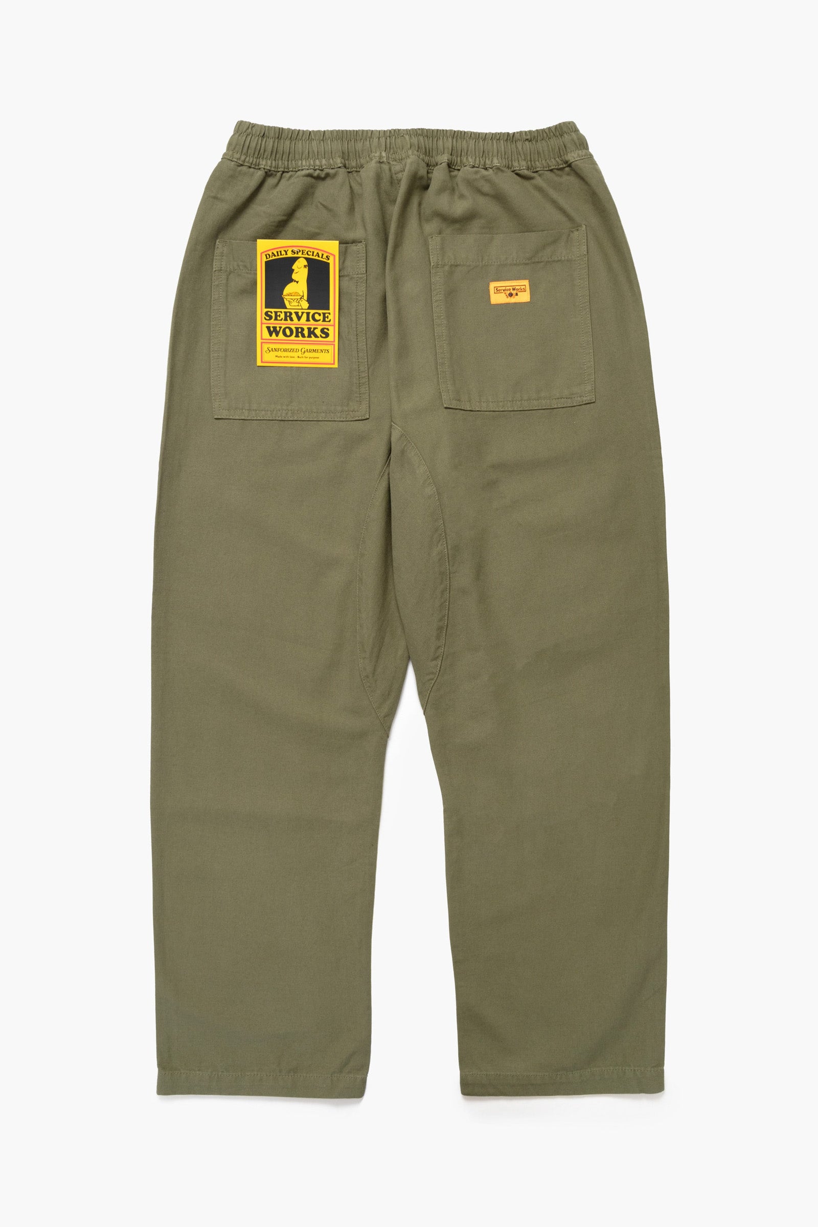 Classic Chef Pants - Olive