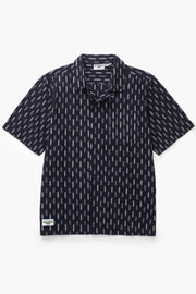 Ikat Shirt - Navy