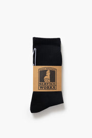 Knife & Fork Socks - Black