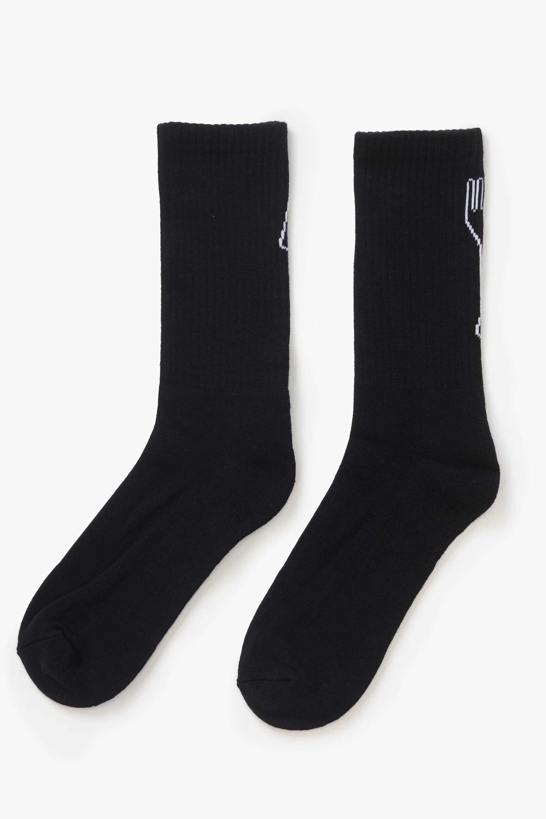 Knife & Fork Socks - Black