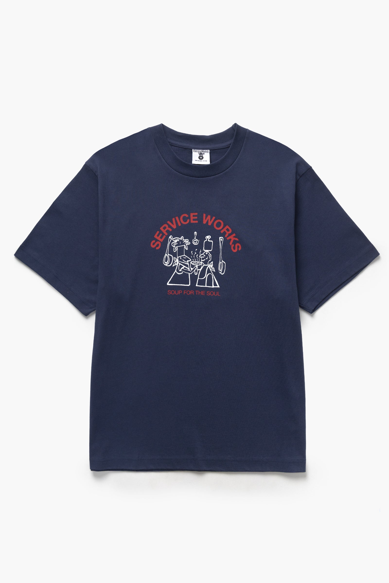 Soup For The Soul Tee - Navy