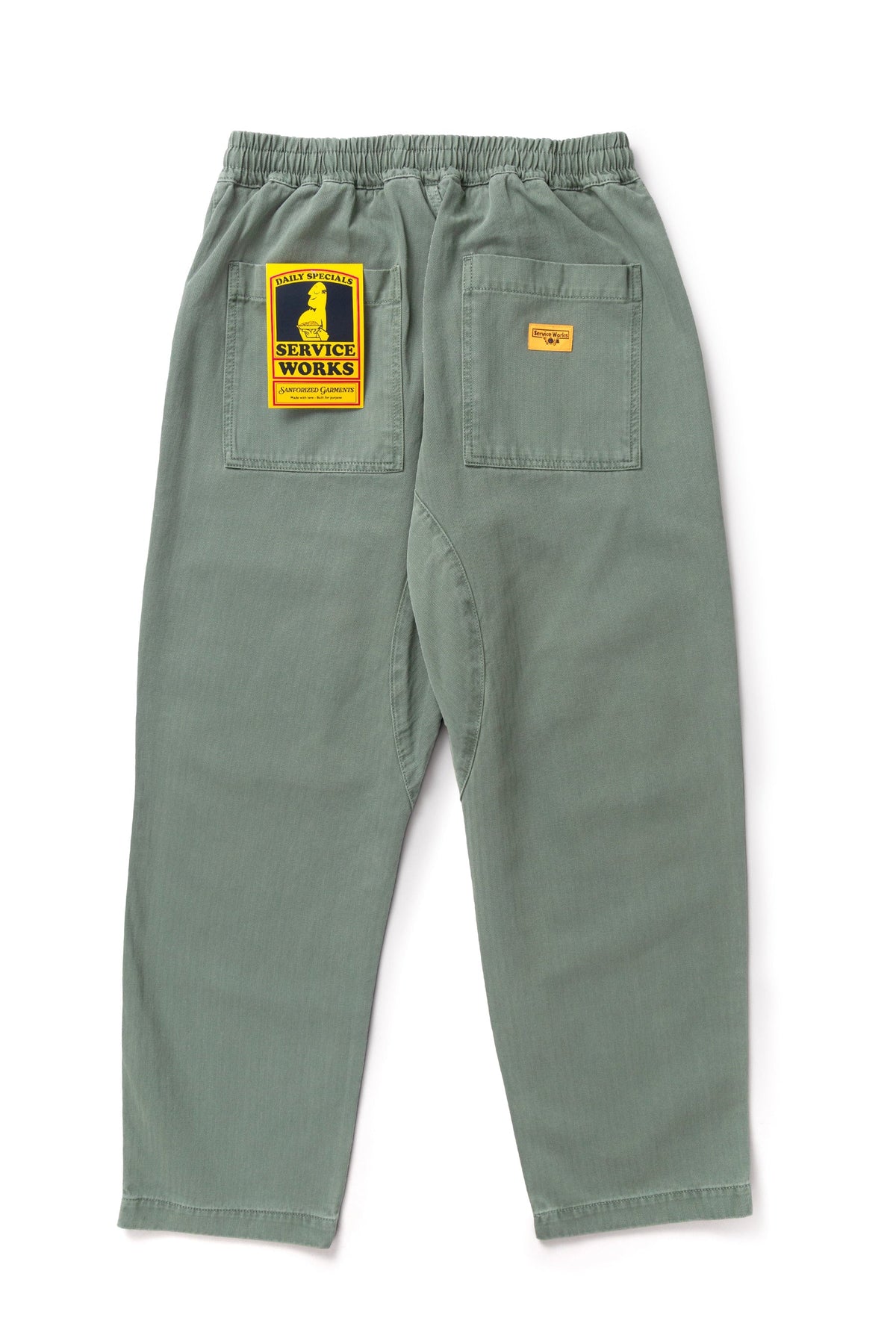 Pigment HBT Chef Pants - Olive