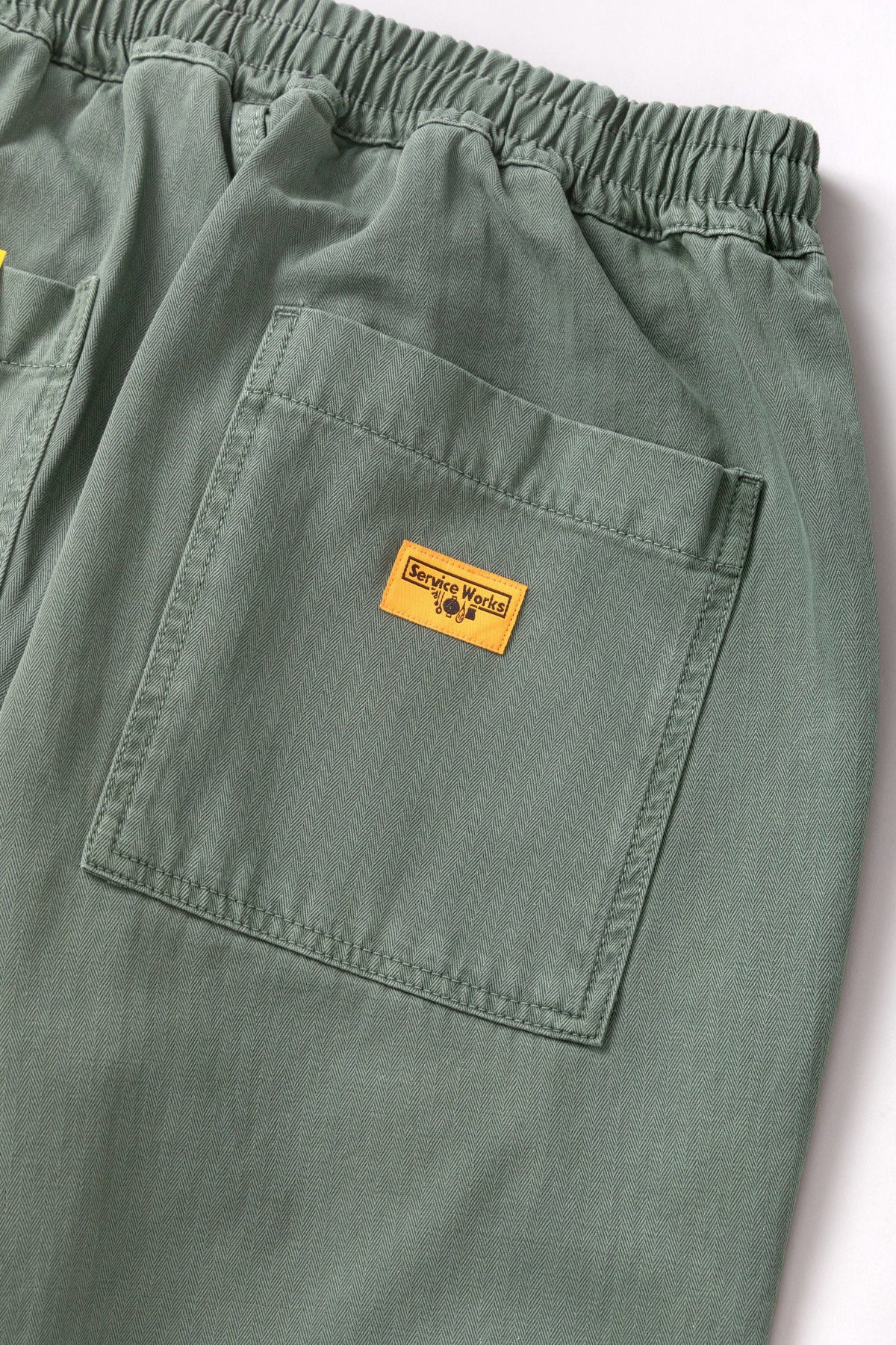 Pigment HBT Chef Pants - Olive