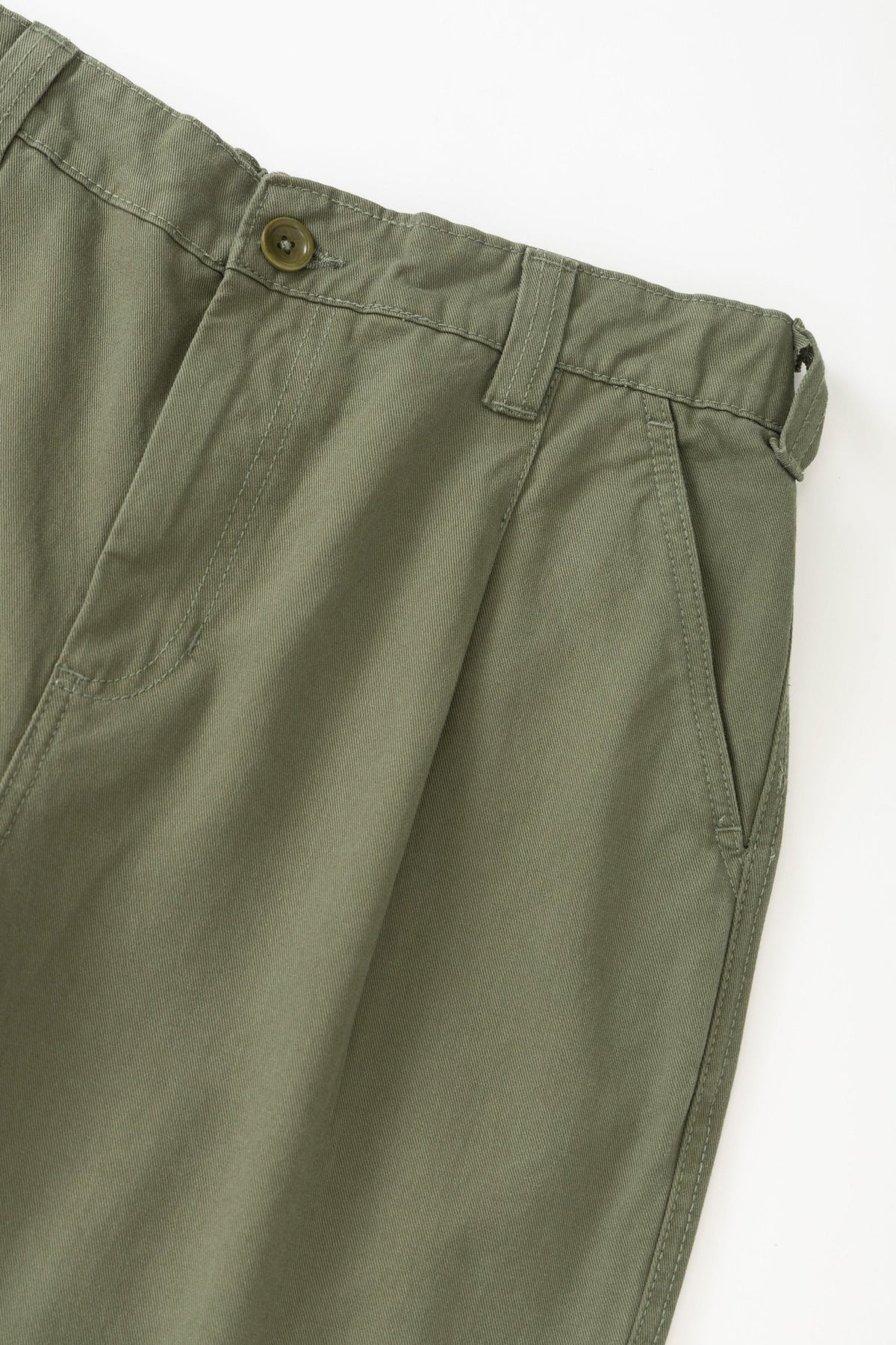 Twill Waiter Pants - Olive
