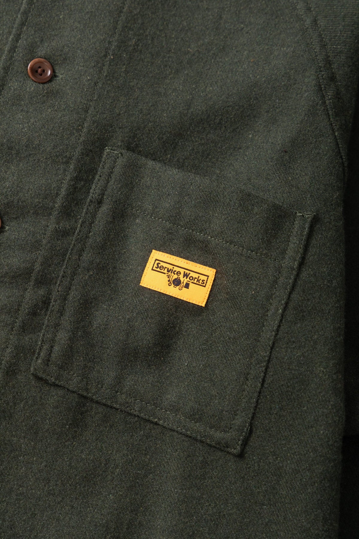 Flannel FOH Overshirt - Forest