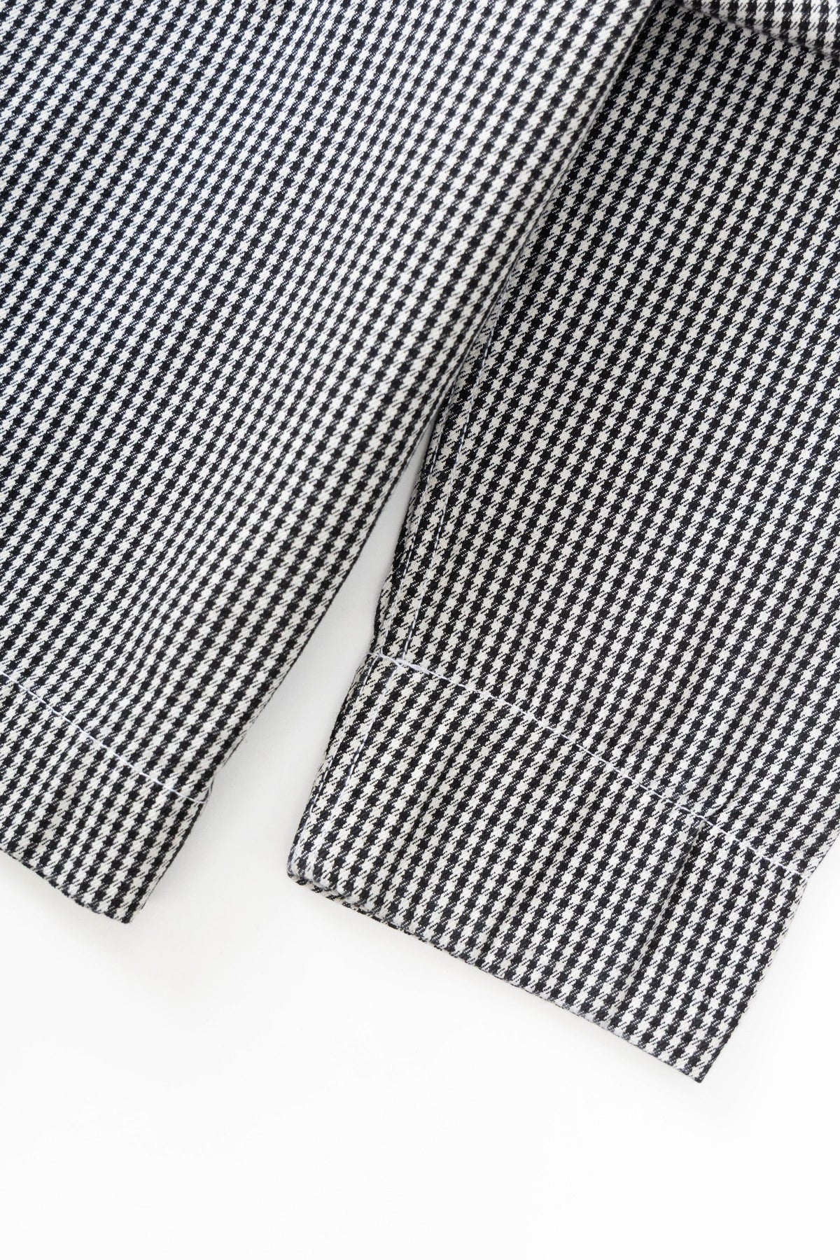 House Gingham FOH Overshirt - Black