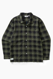 Drag Stitch Resort Shirt - Olive