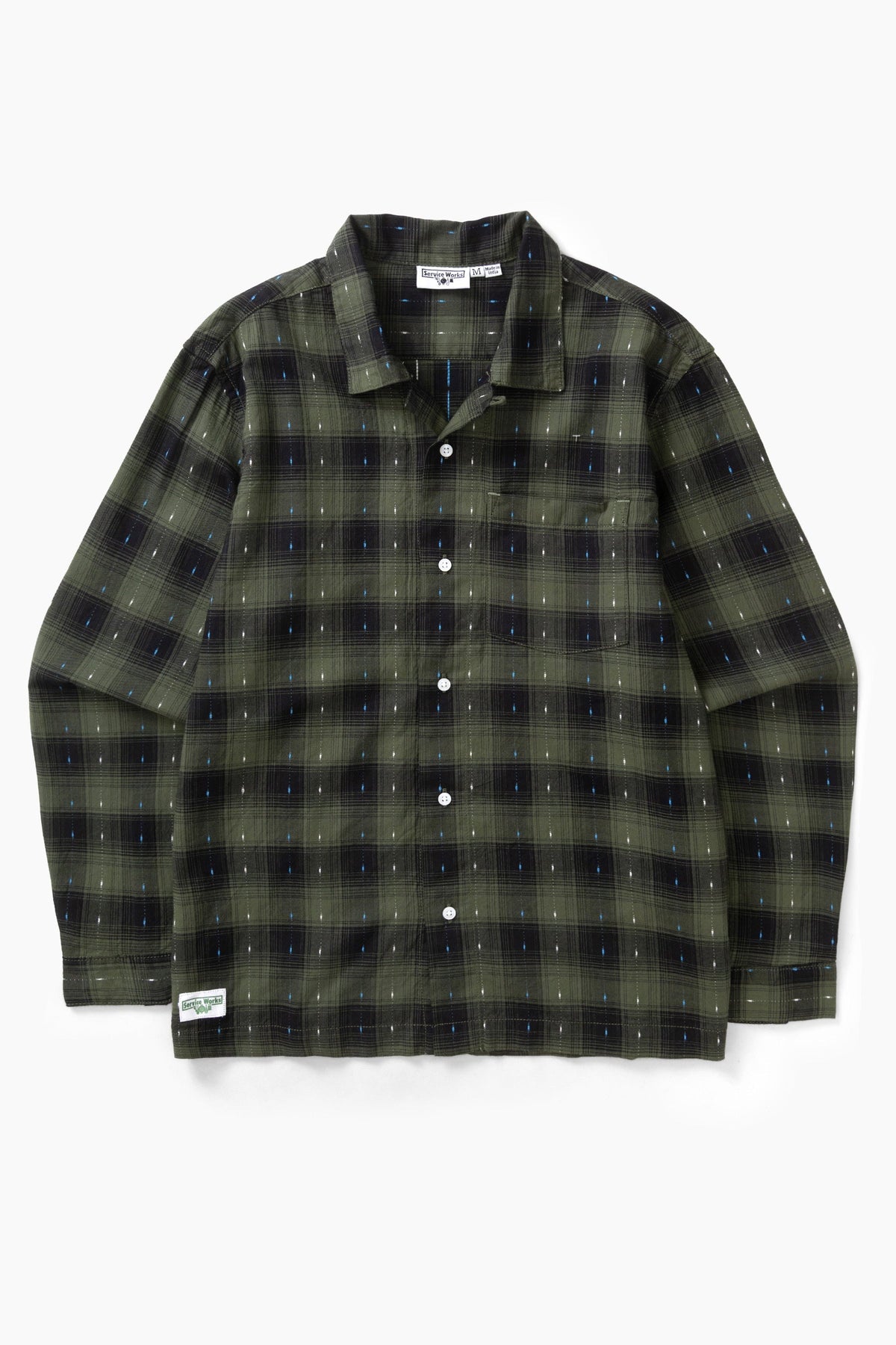Drag Stitch Resort Shirt - Olive