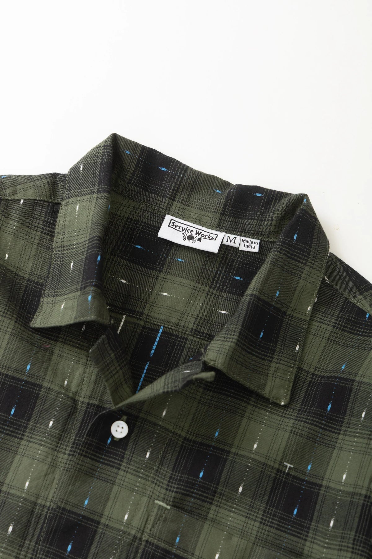 Drag Stitch Resort Shirt - Olive