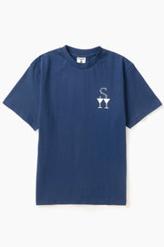 Martini Tee - Navy