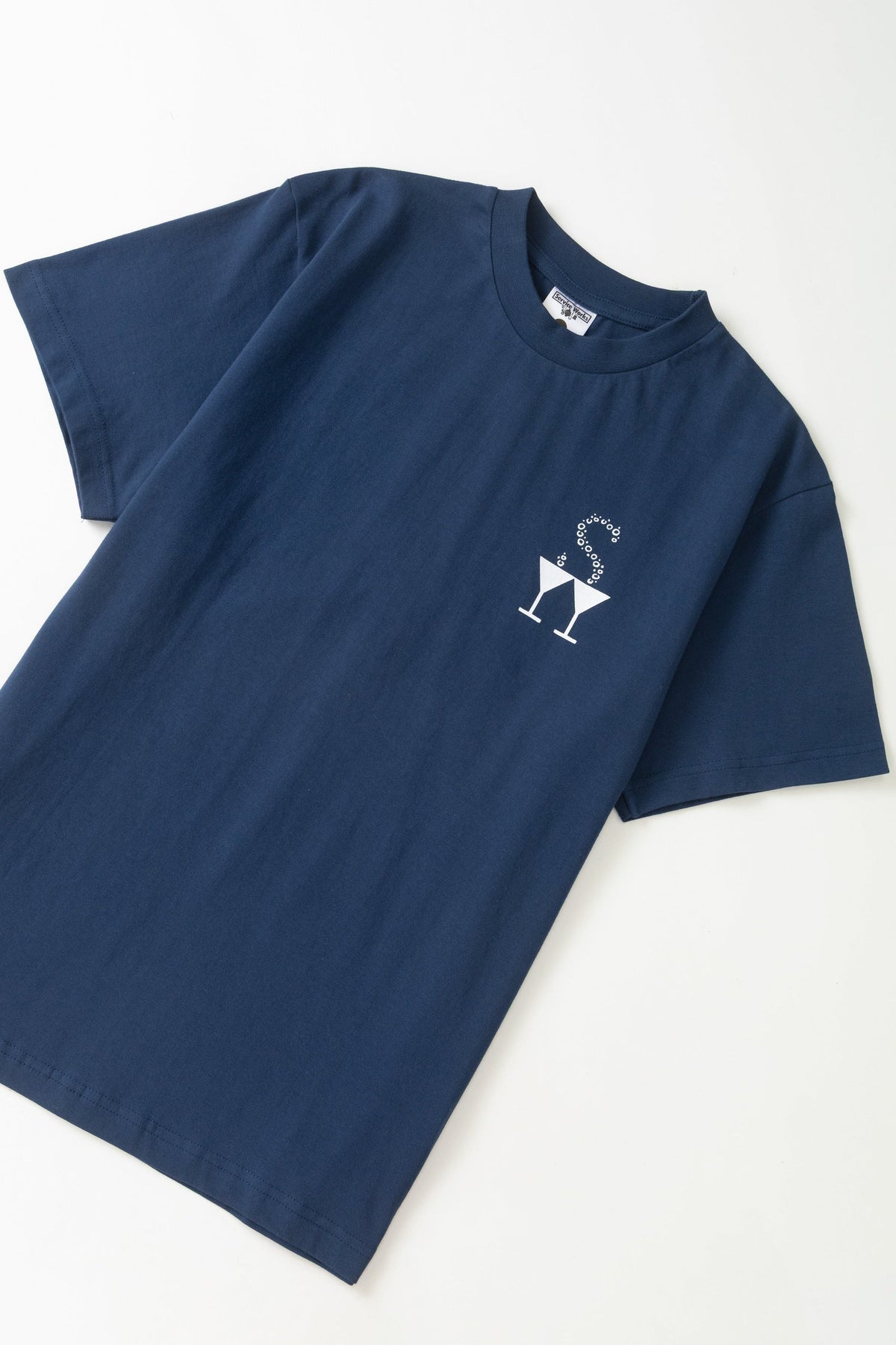 Martini Tee - Navy